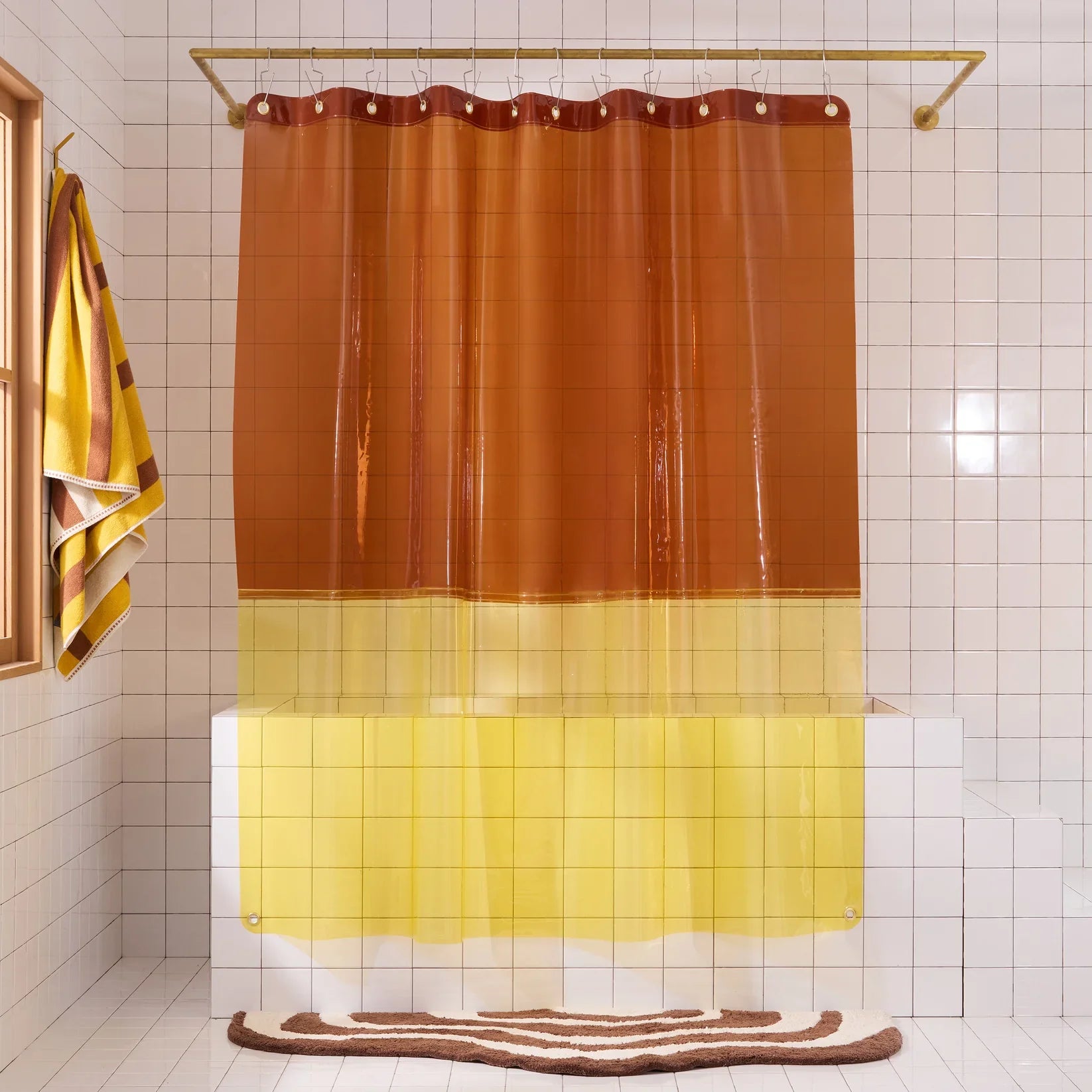 Sun Shower Curtain Liners by Quiet Town