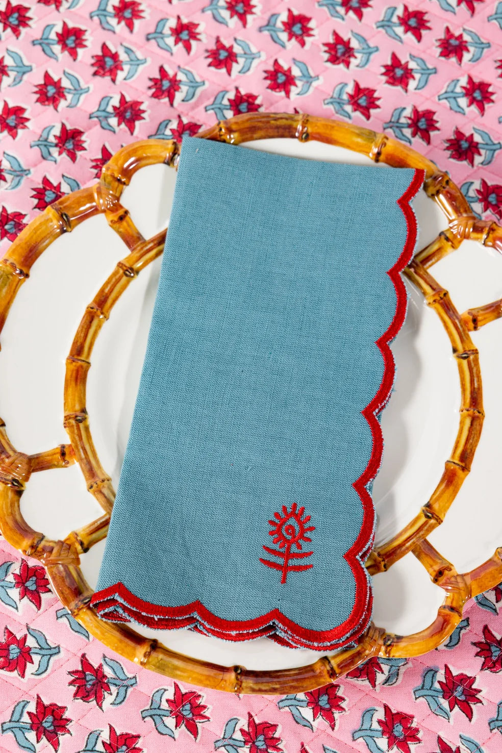 Icon Linen Dinner Napkins - Set of 6 - by Furbish Studio