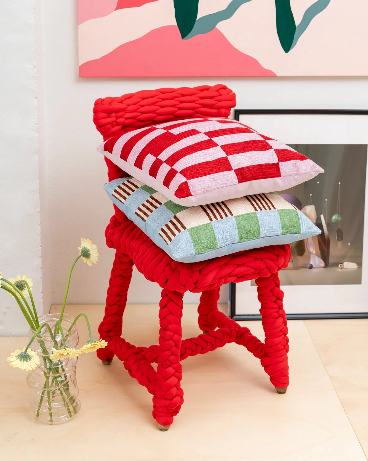 Playground Pillow Cover by Tarta Gelatina