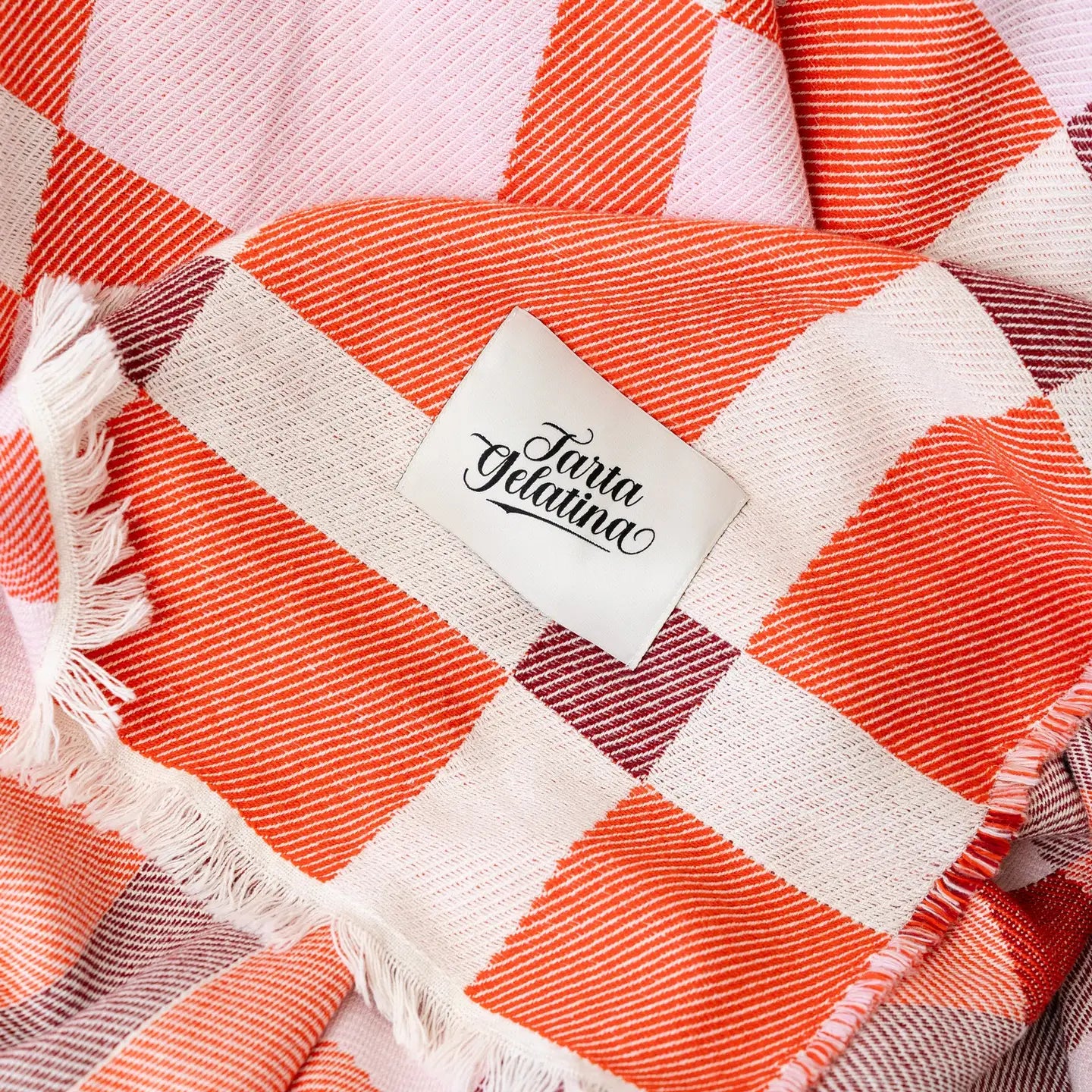 Picnic Plaid Throw by Tarta Gelatina