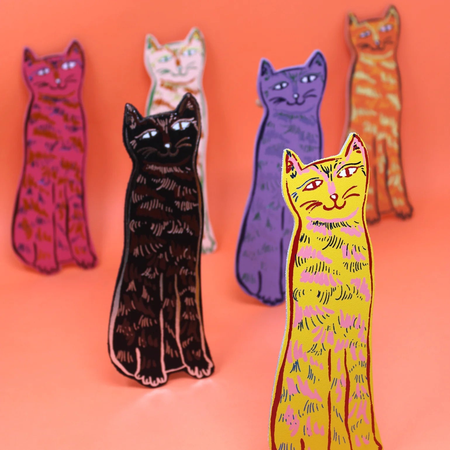 Cat Bookmark by Ark Colour Design