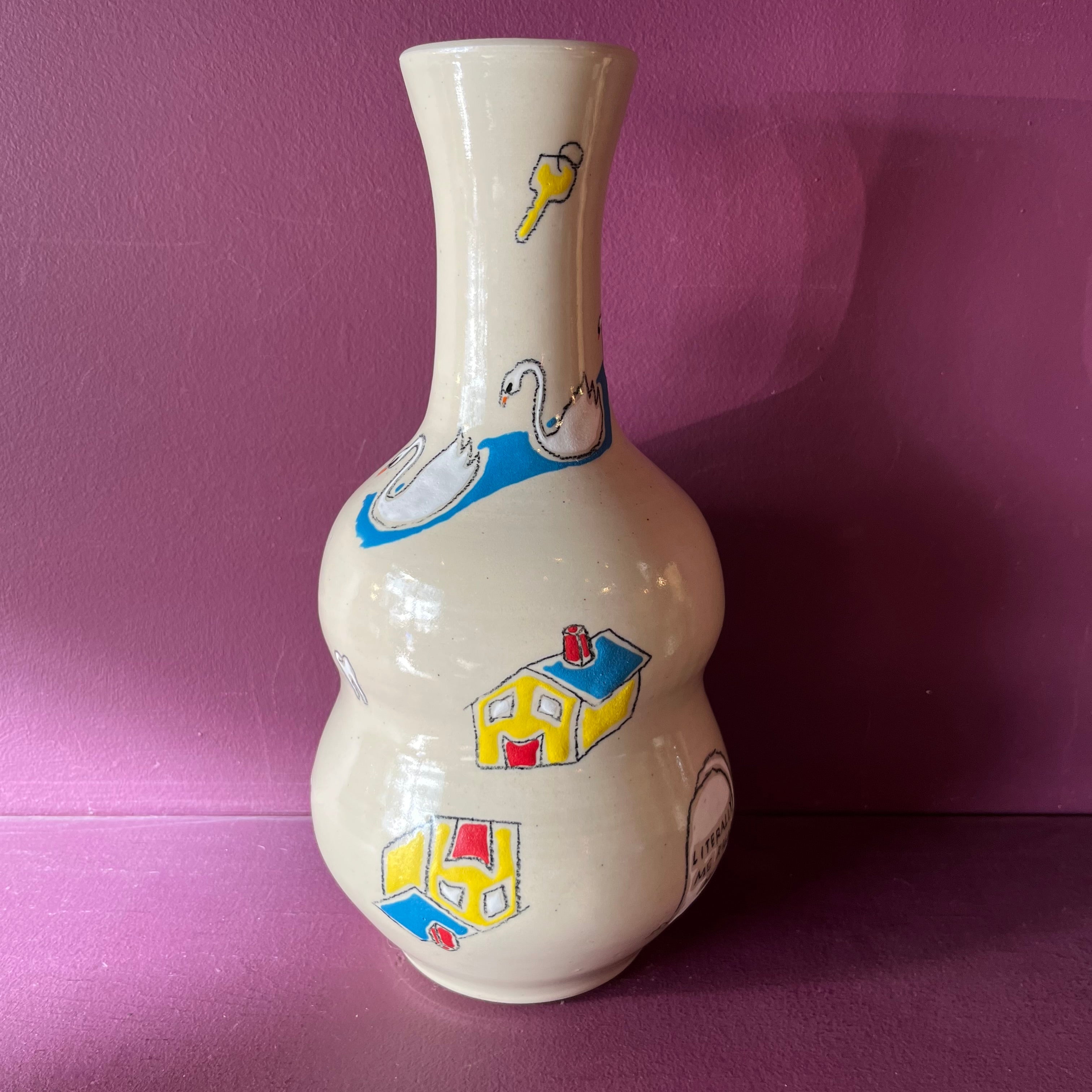 “Literally Me Right Now” Vase by Steve Stringer