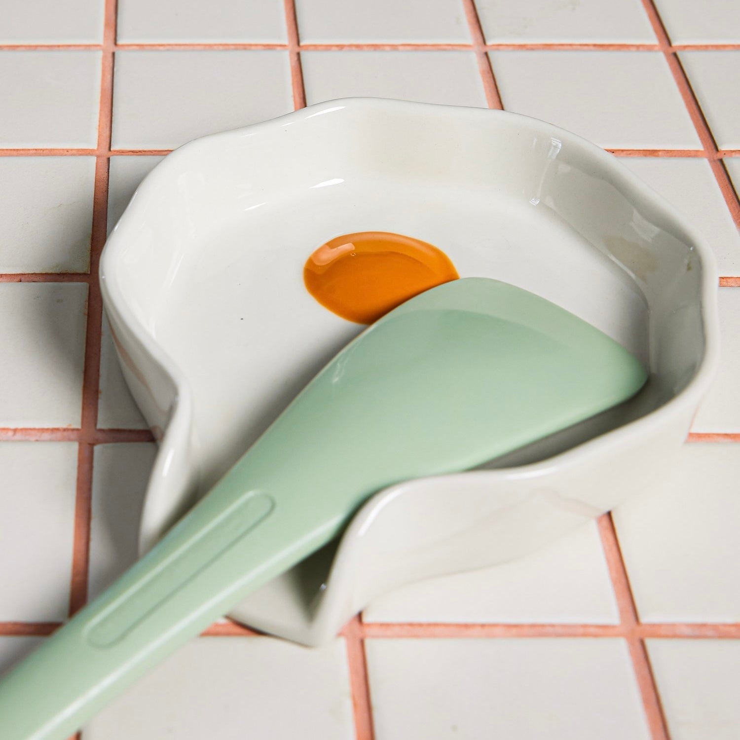 Egg Spoon Rest by Reva Preven