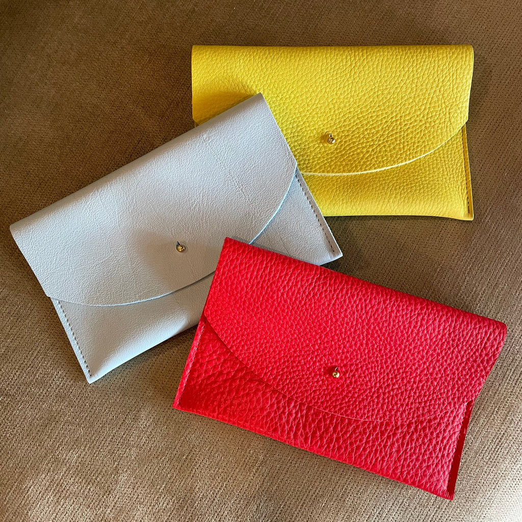 Leather Envelope Pouch by Primecut