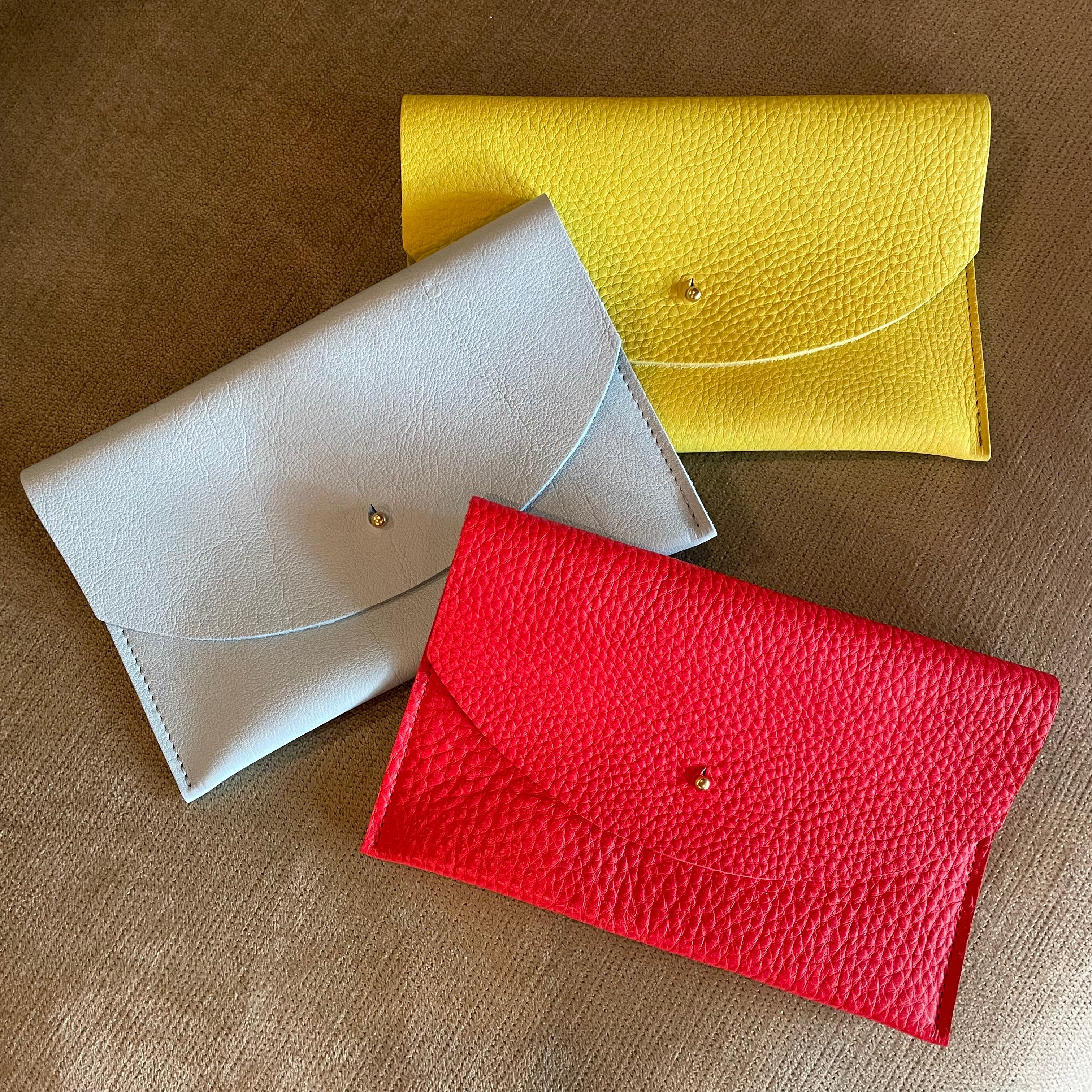 Leather Envelope Pouch by Primecut