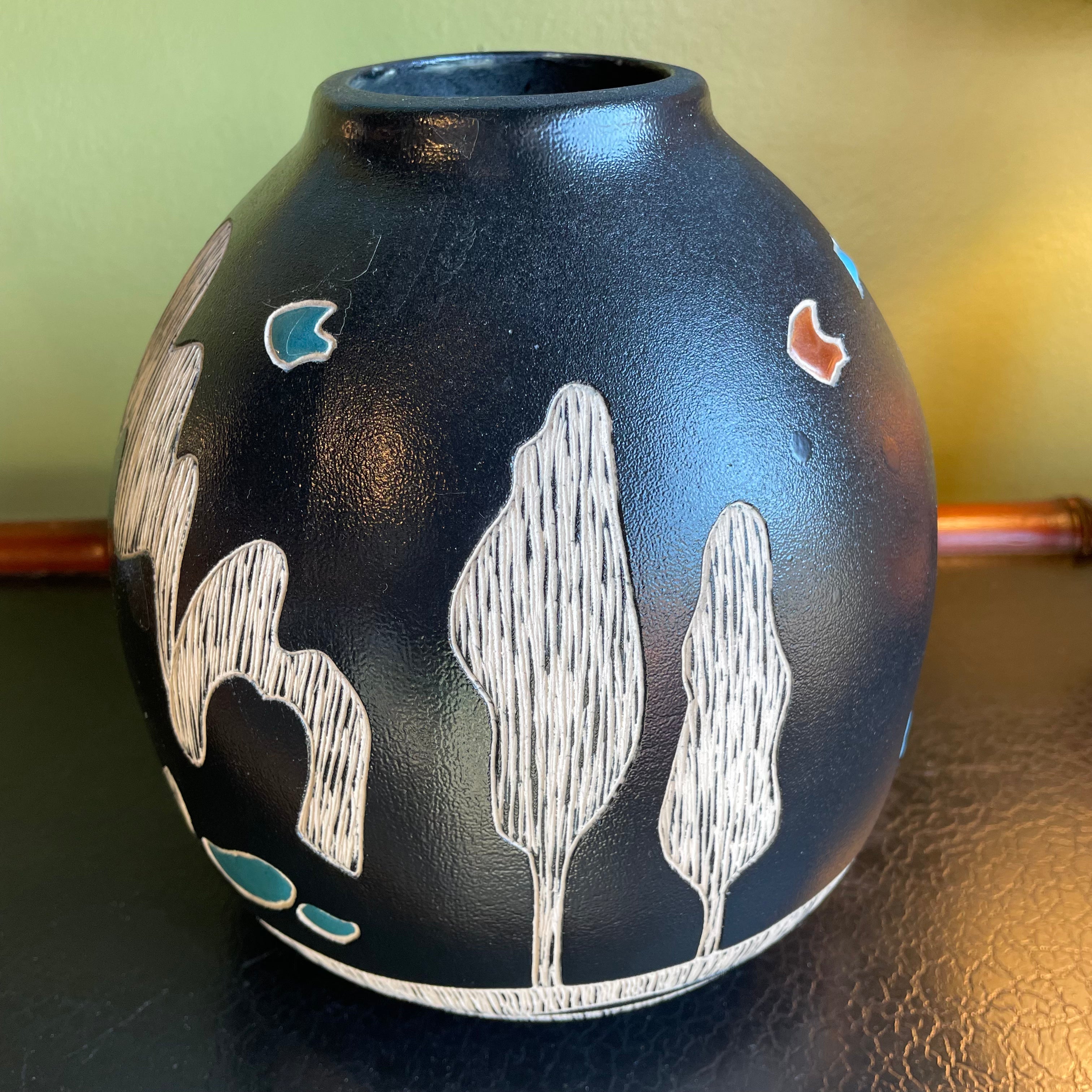 Vintage Southwestern Ceramic Vase