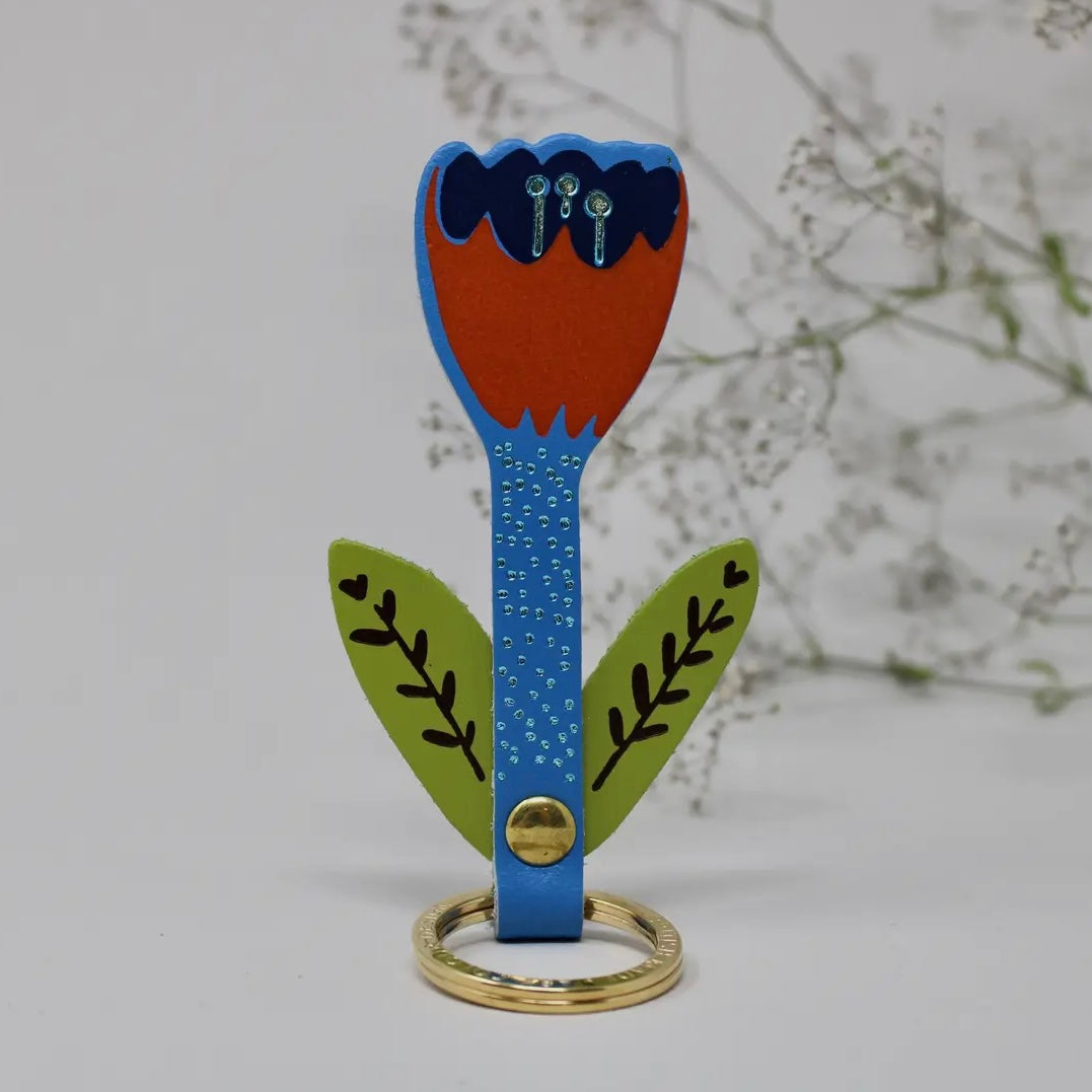 Tulip Keychain by Ark Colour Design