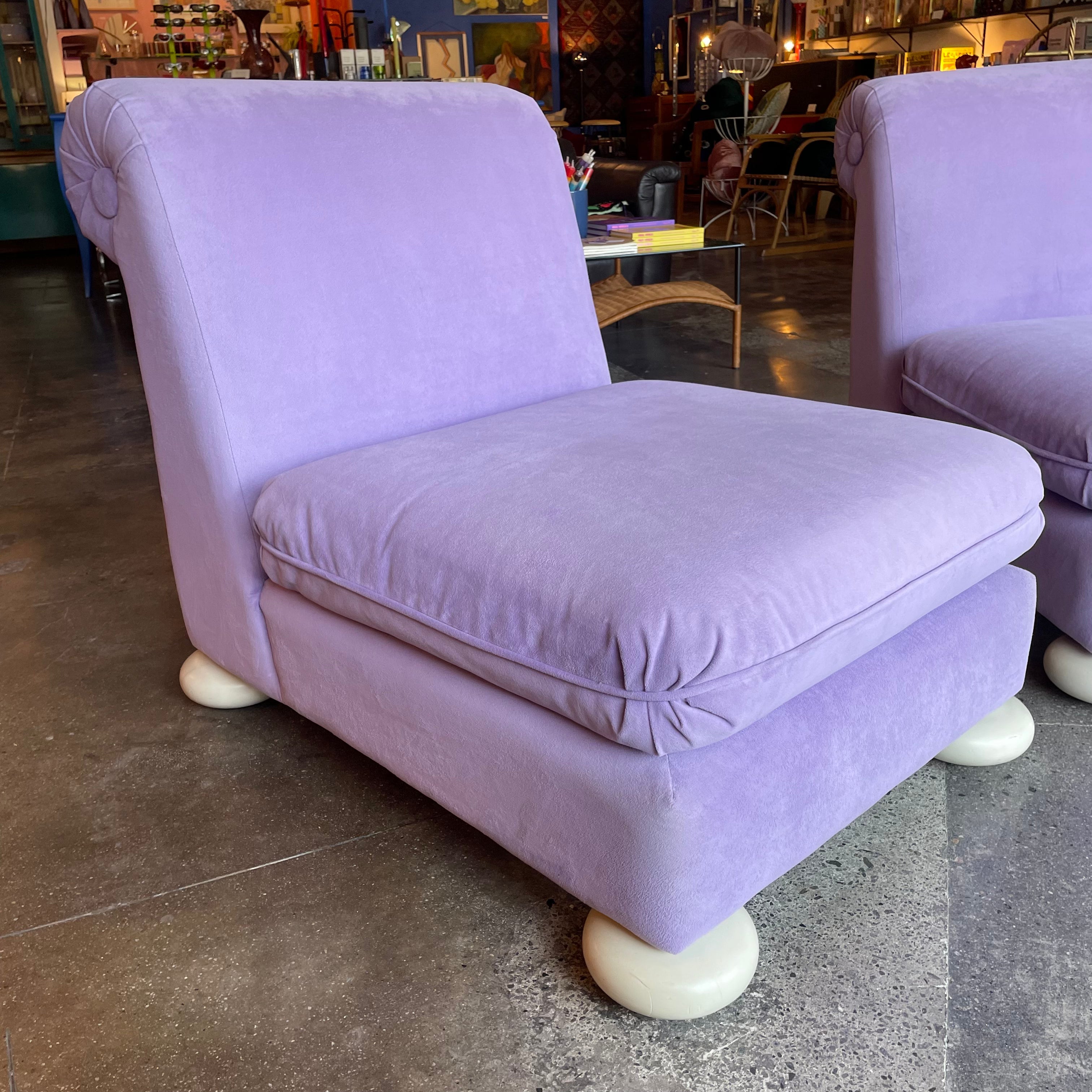 1970's Reupholstered Milo Baughman for Thayer Coggin Scroll Armchairs - 1 available