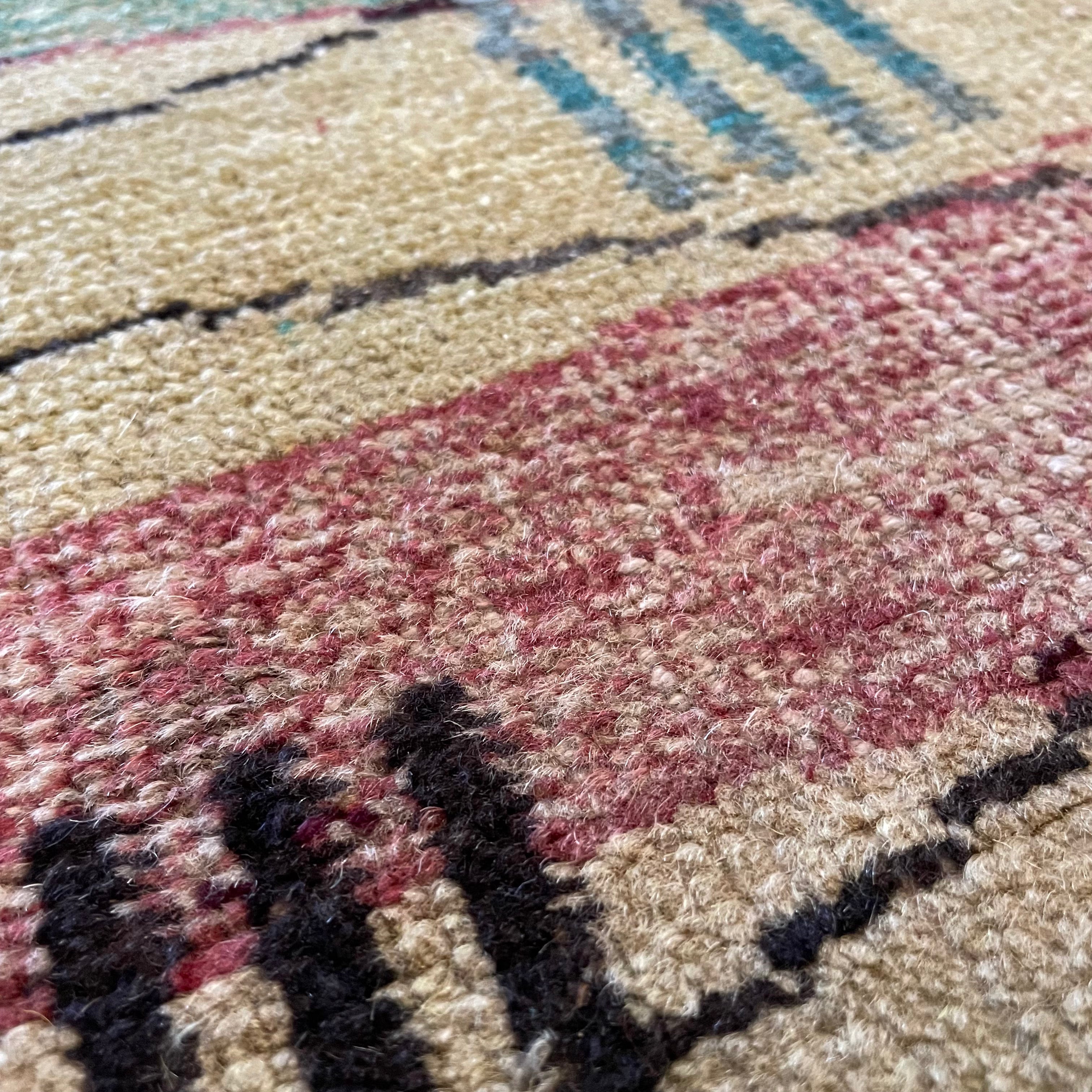 3’10” x 6’1” Mid-century Zeki Muren Rug