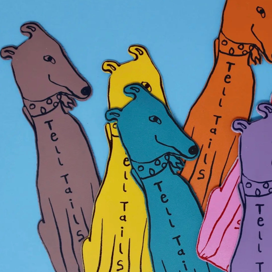 Dog Bookmark by Ark Colour Design