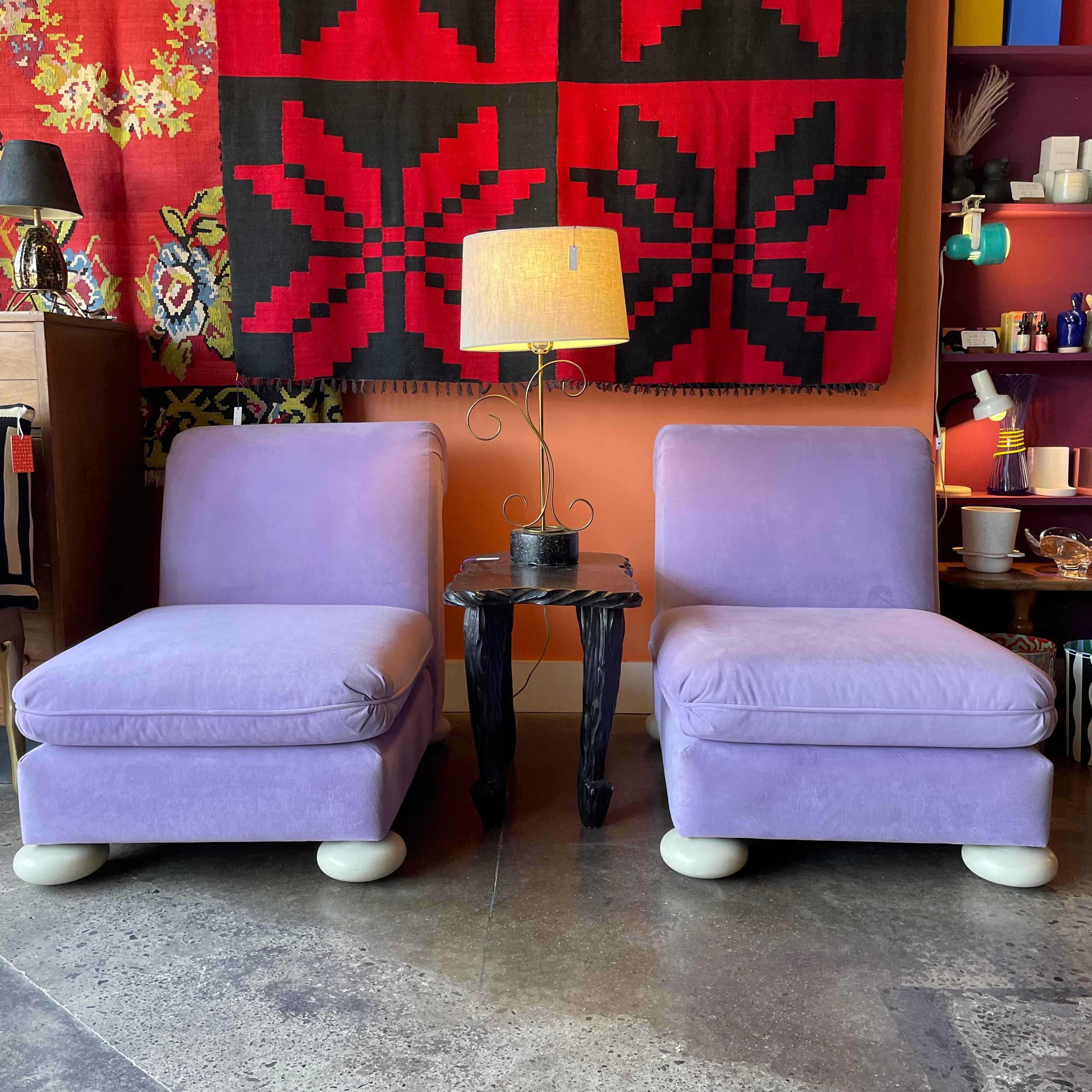 1970's Reupholstered Milo Baughman for Thayer Coggin Scroll Armchairs - 1 available