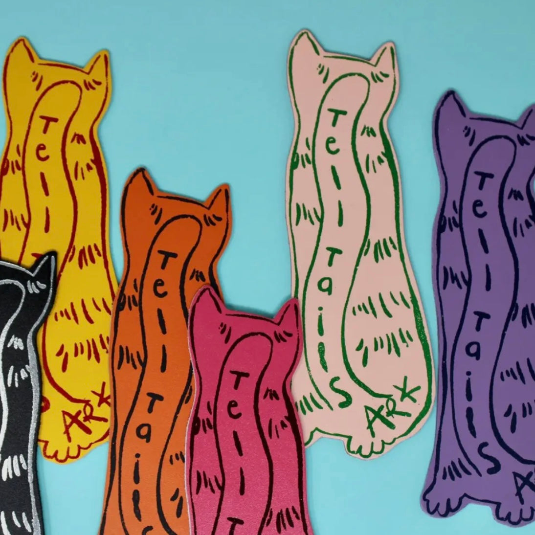 Cat Bookmark by Ark Colour Design