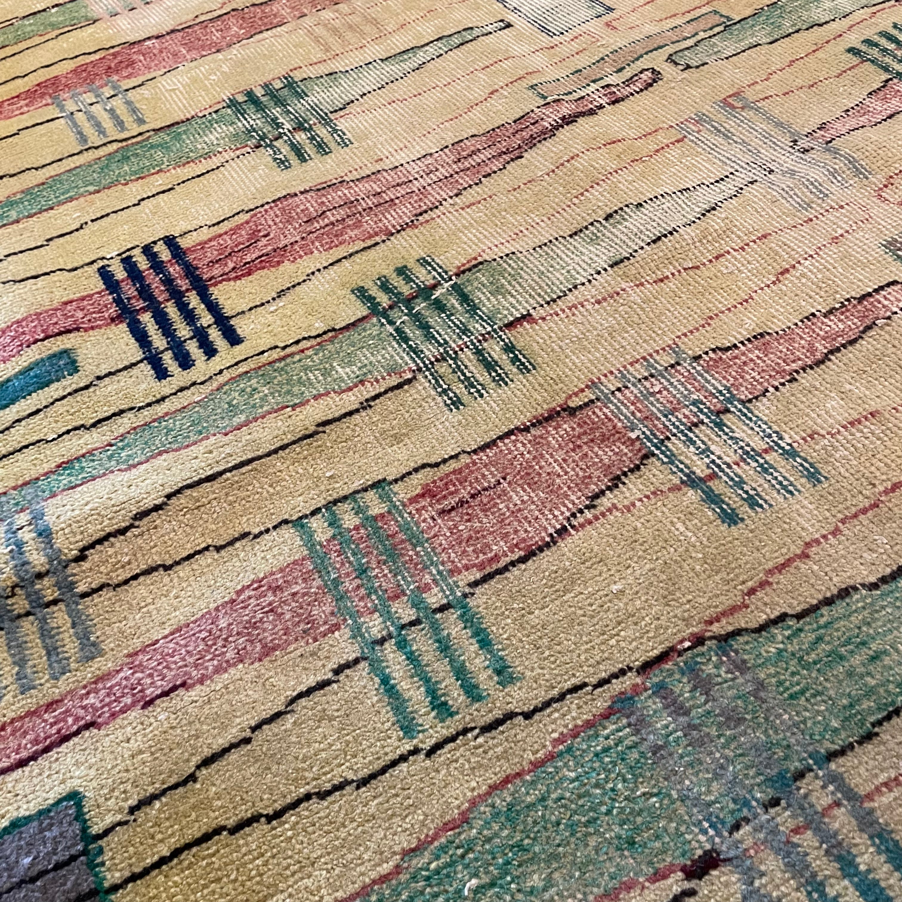 3’10” x 6’1” Mid-century Zeki Muren Rug