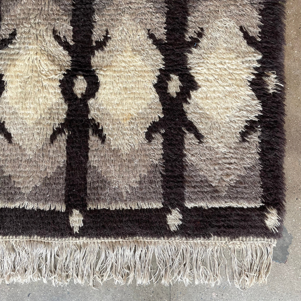 4’3” x 7” Vintage 1970’s Rya Rug