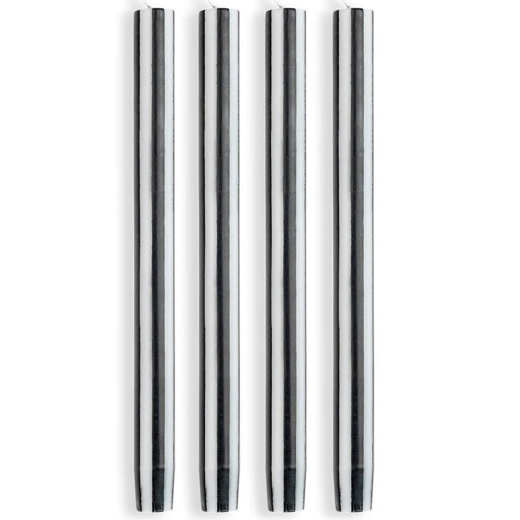 Striped Dinner Candles by Yod and Co.