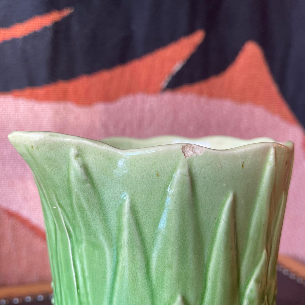 Vintage Italian Majolica Pineapple Pitcher