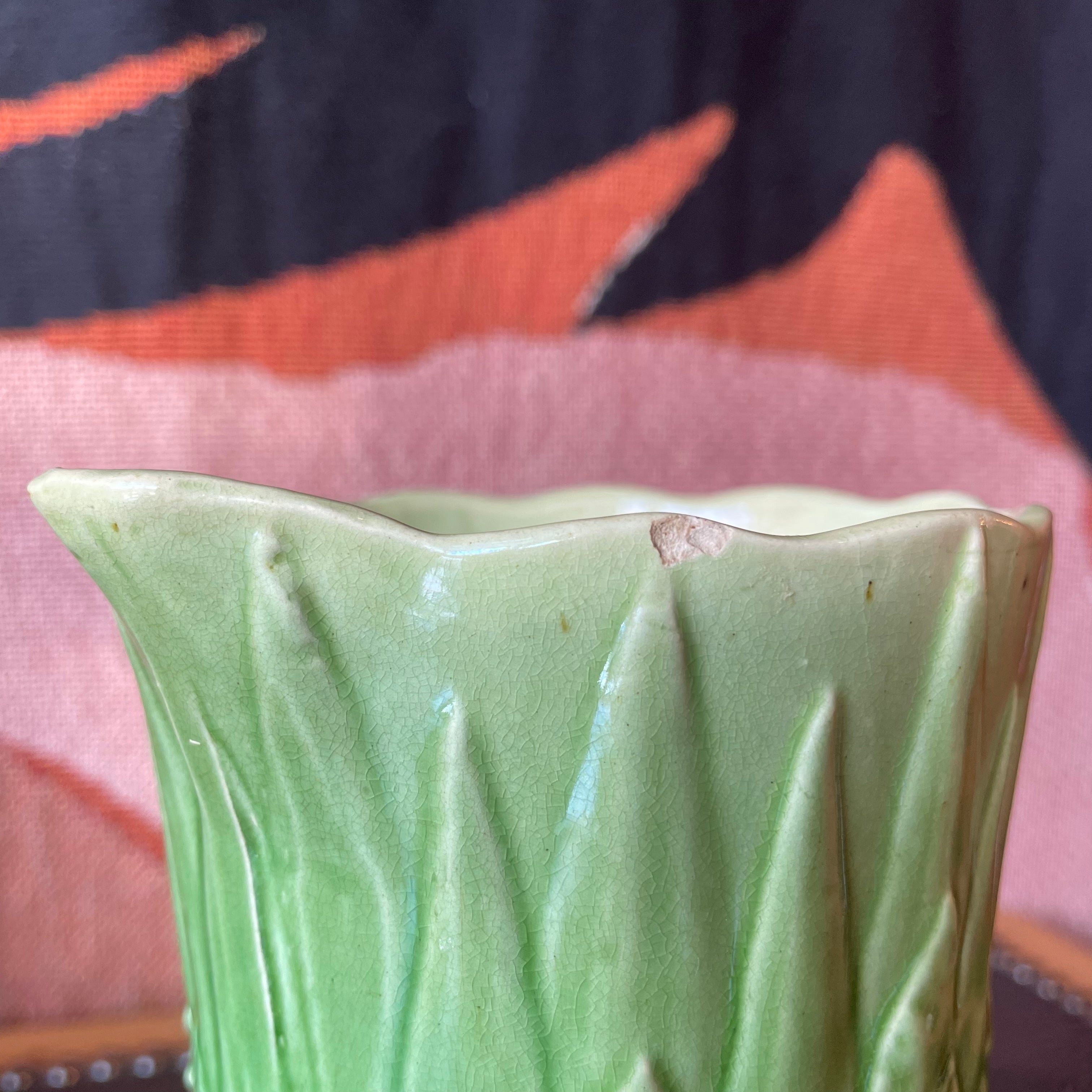 Vintage Italian Majolica Pineapple Pitcher