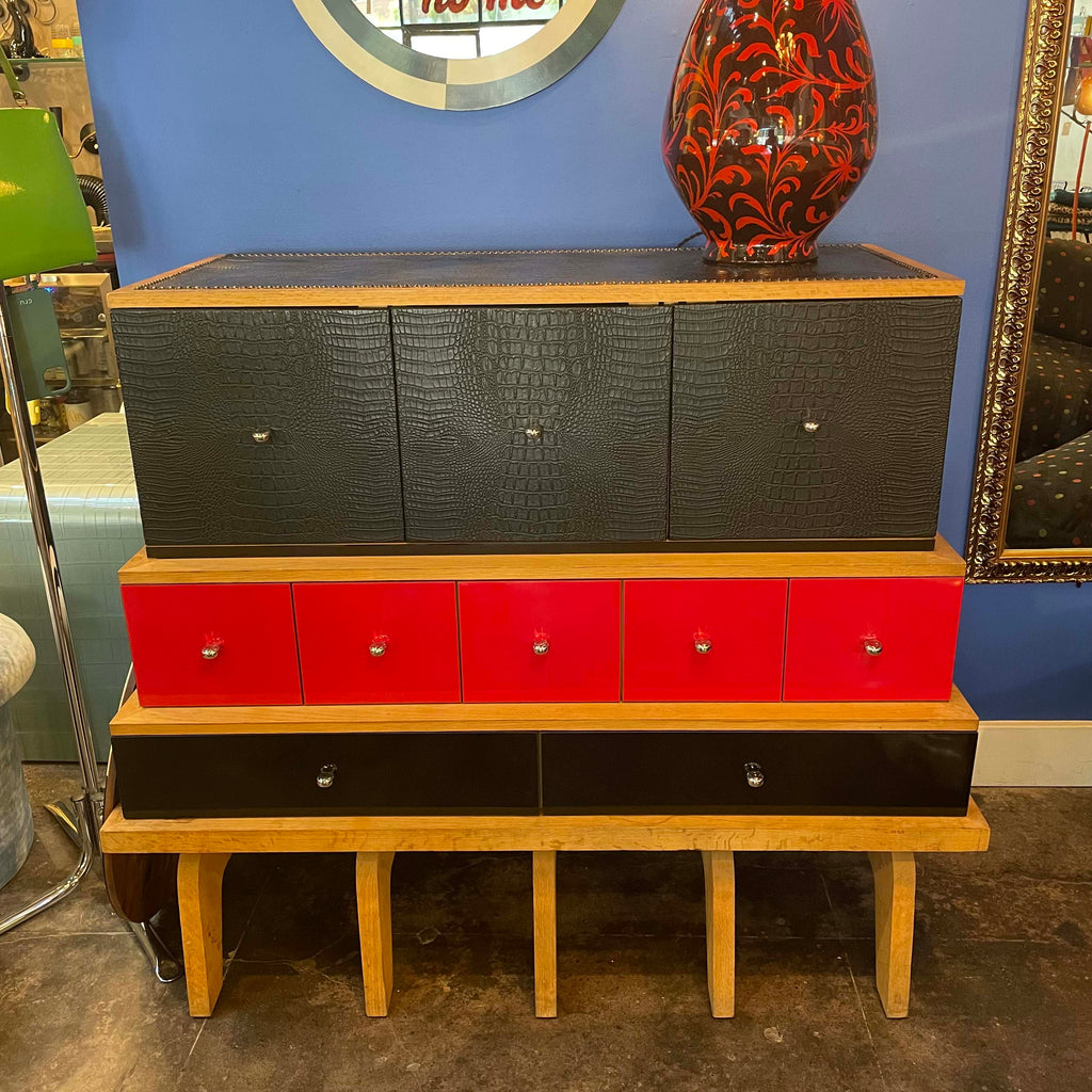 Vintage Tiered Console - designed by Minotti for the Alexandre Ferucci store