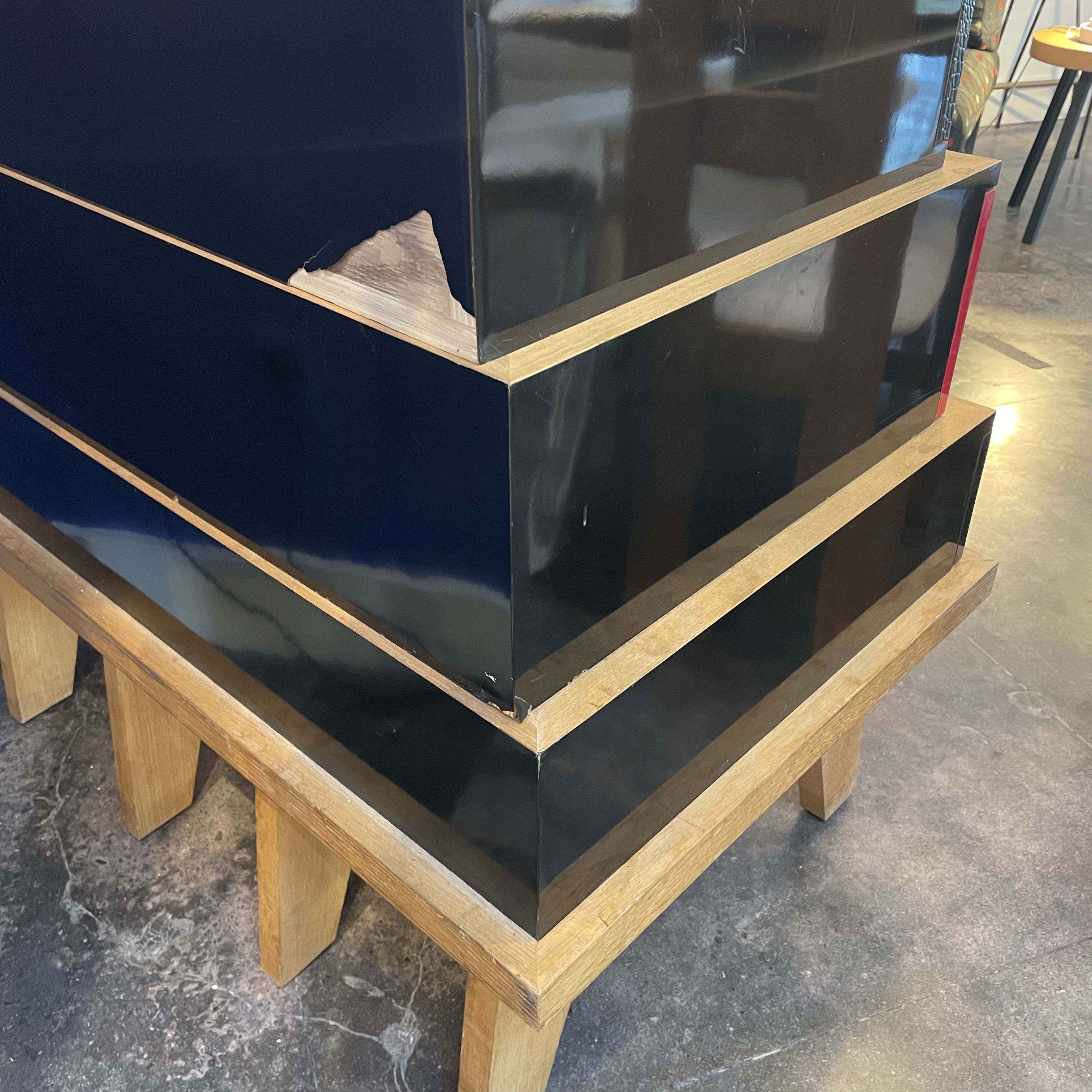 Vintage Tiered Console - designed by Minotti for the Alexandre Ferucci store