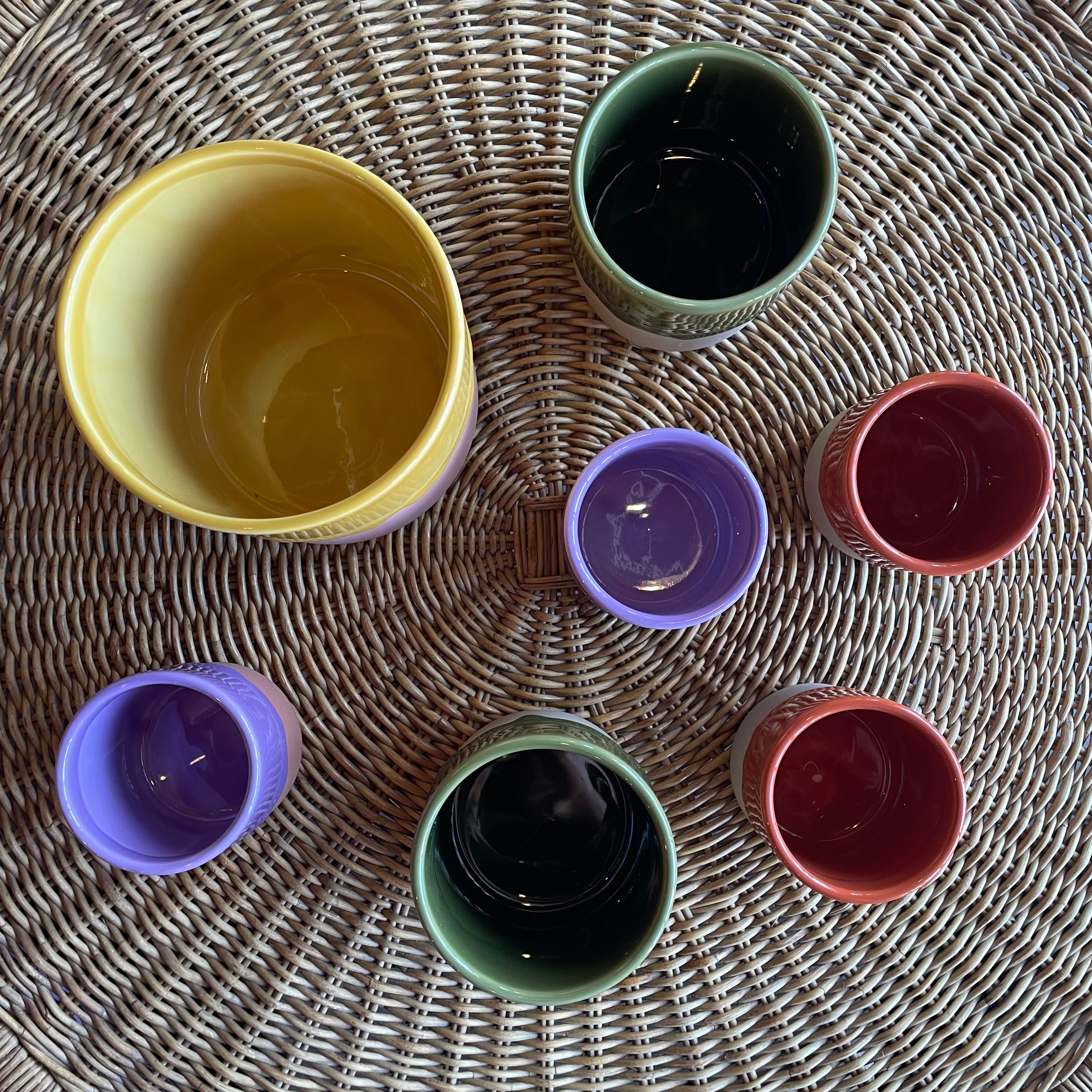Drip Ceramic Planters by Yod + Co