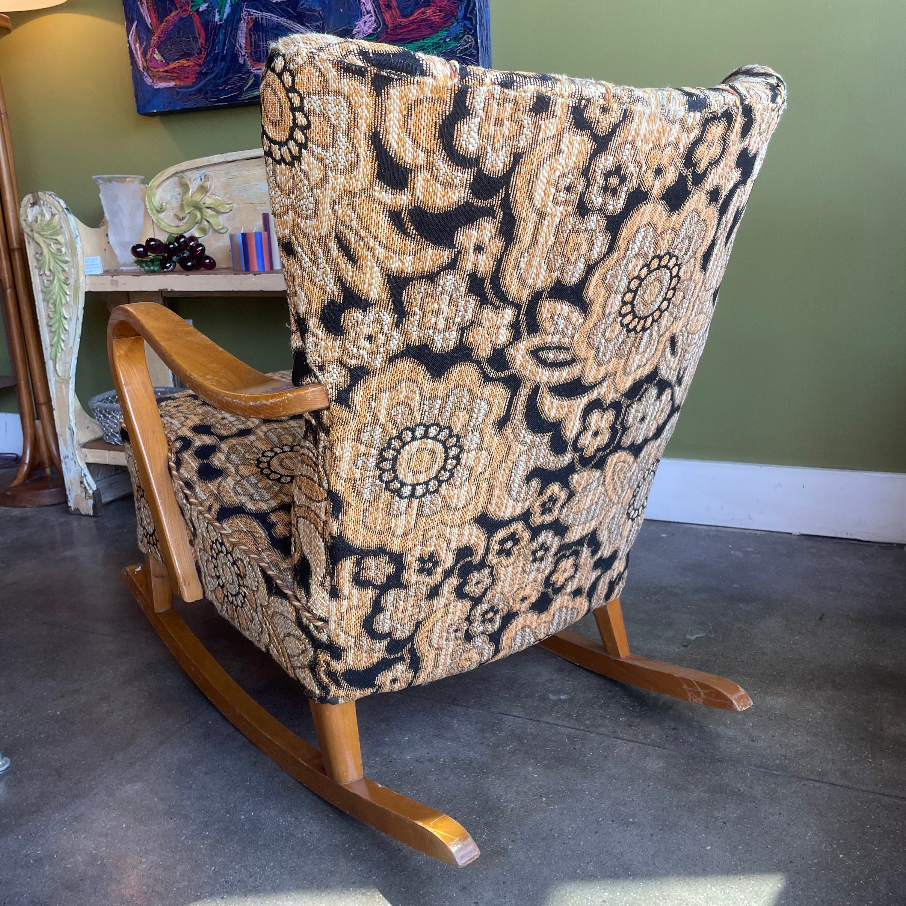 1950's Swedish Rocking Chair