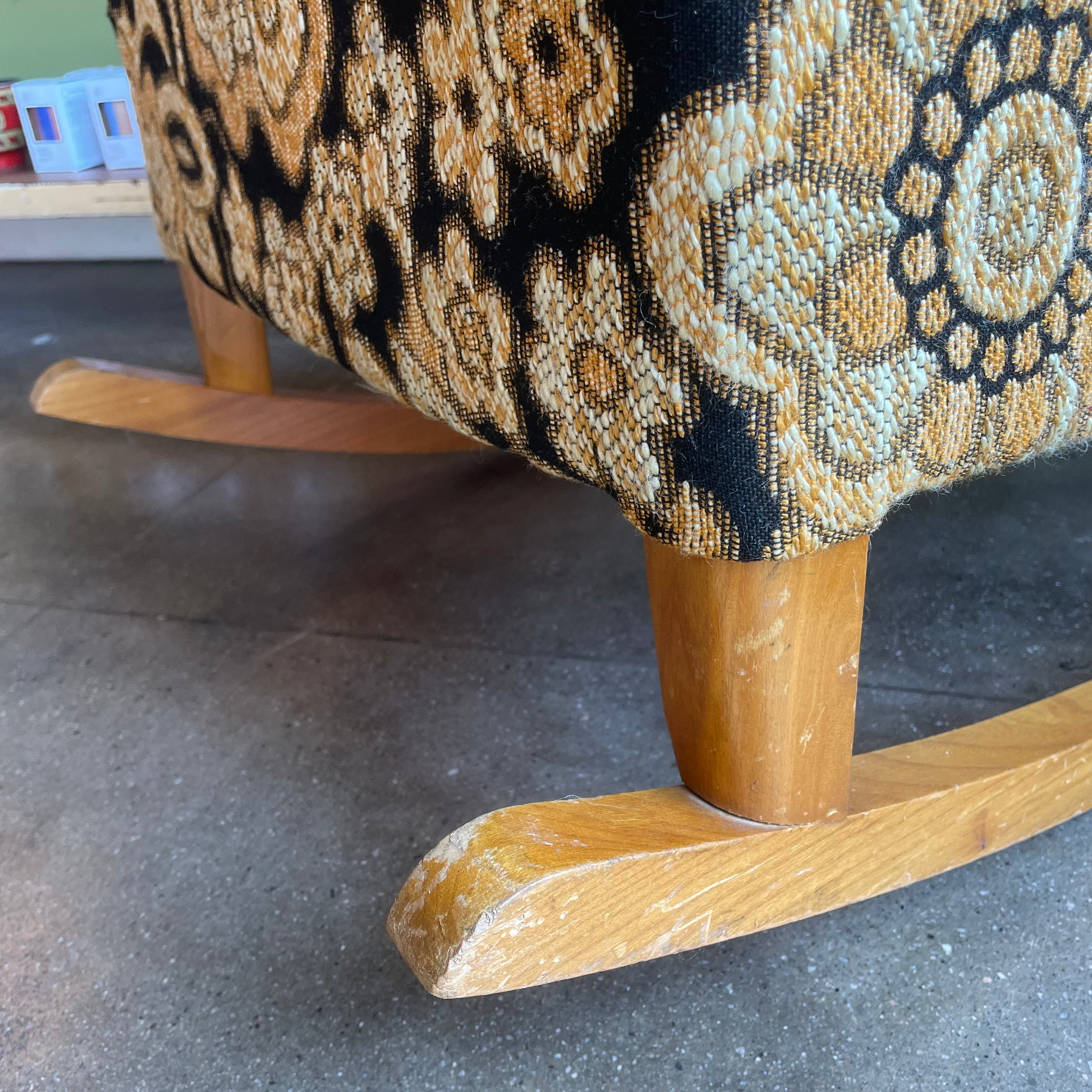 1950's Swedish Rocking Chair