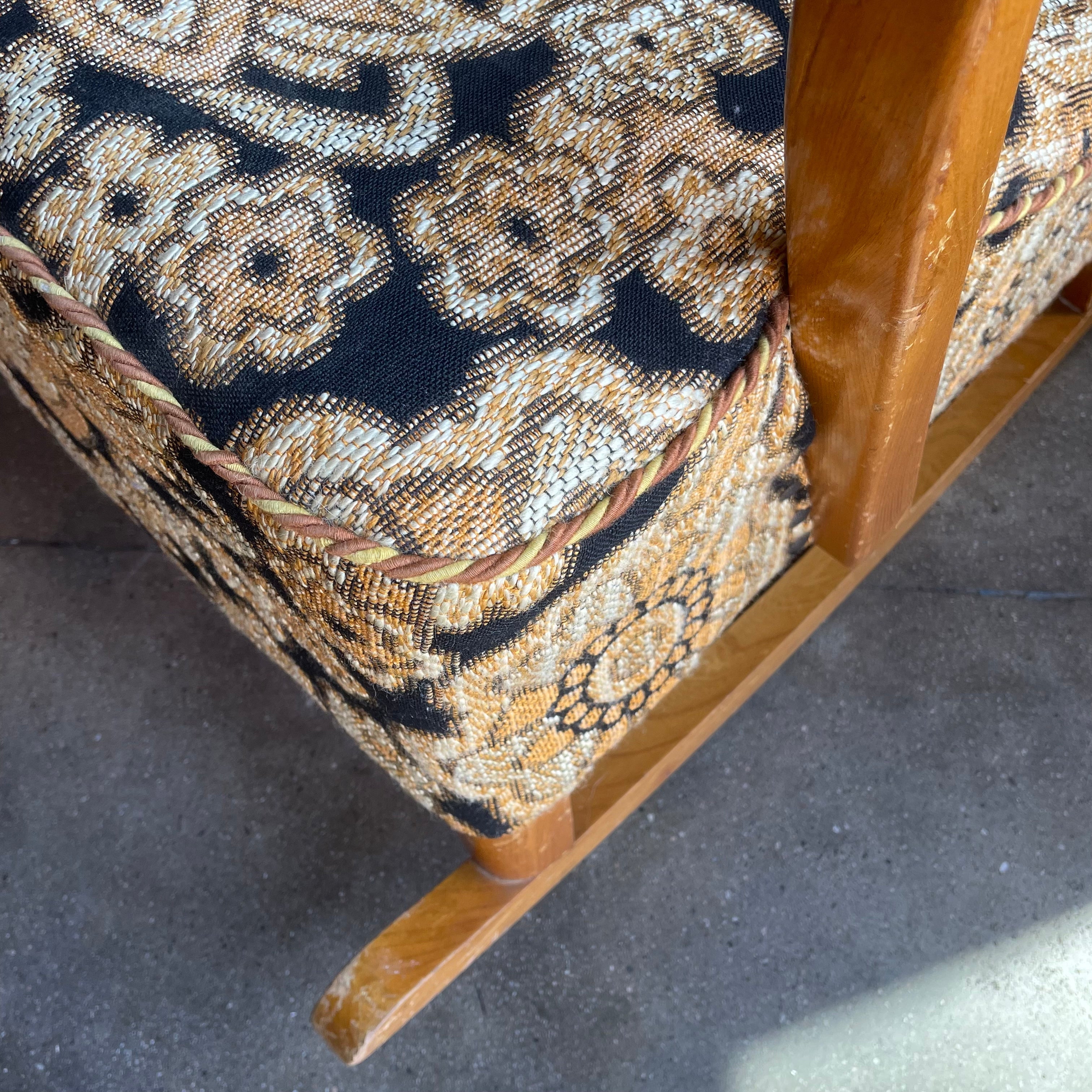 1950's Swedish Rocking Chair
