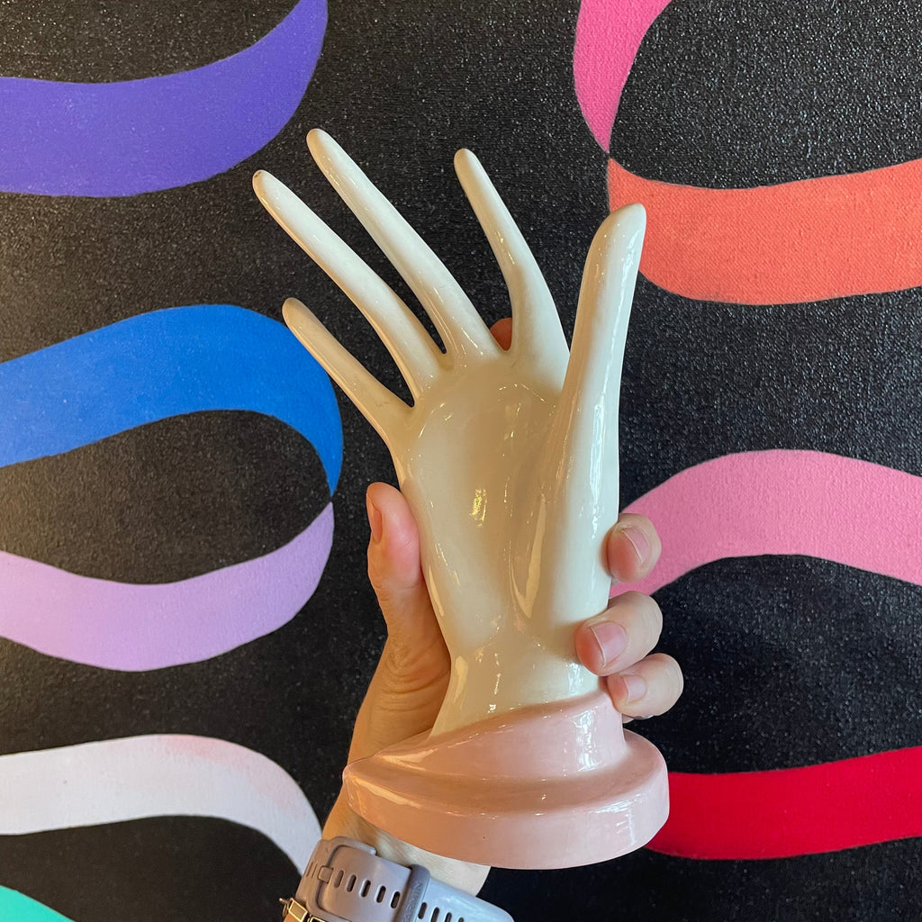 Vintage Ceramic Display Hand Forms