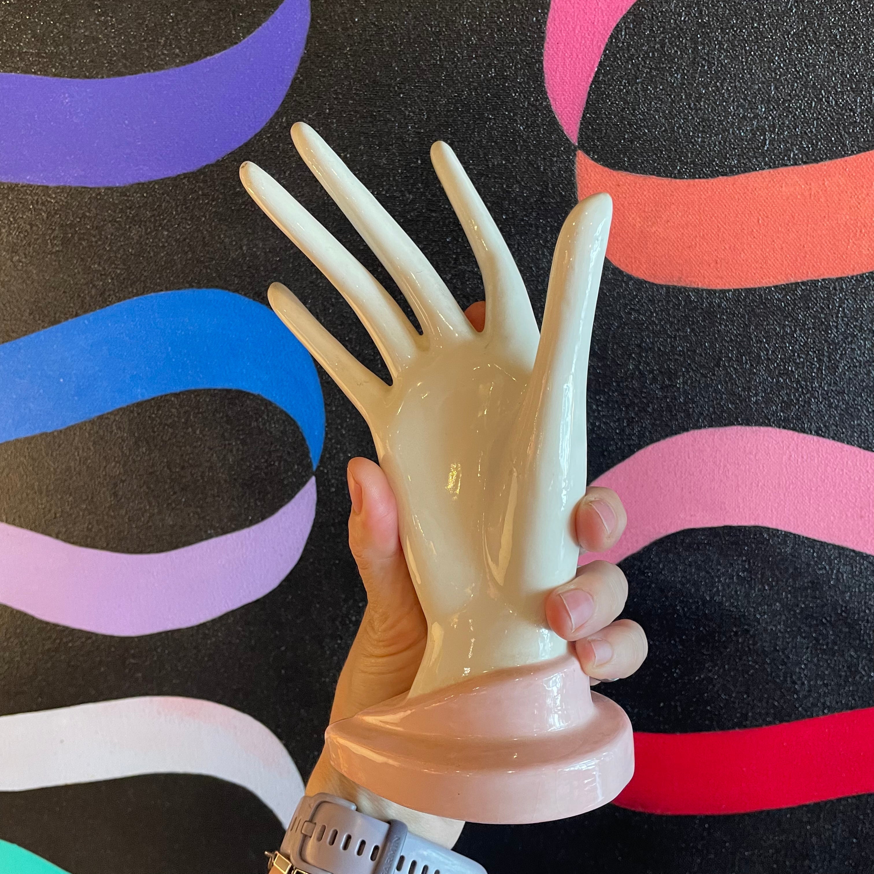 Vintage Ceramic Display Hand Forms