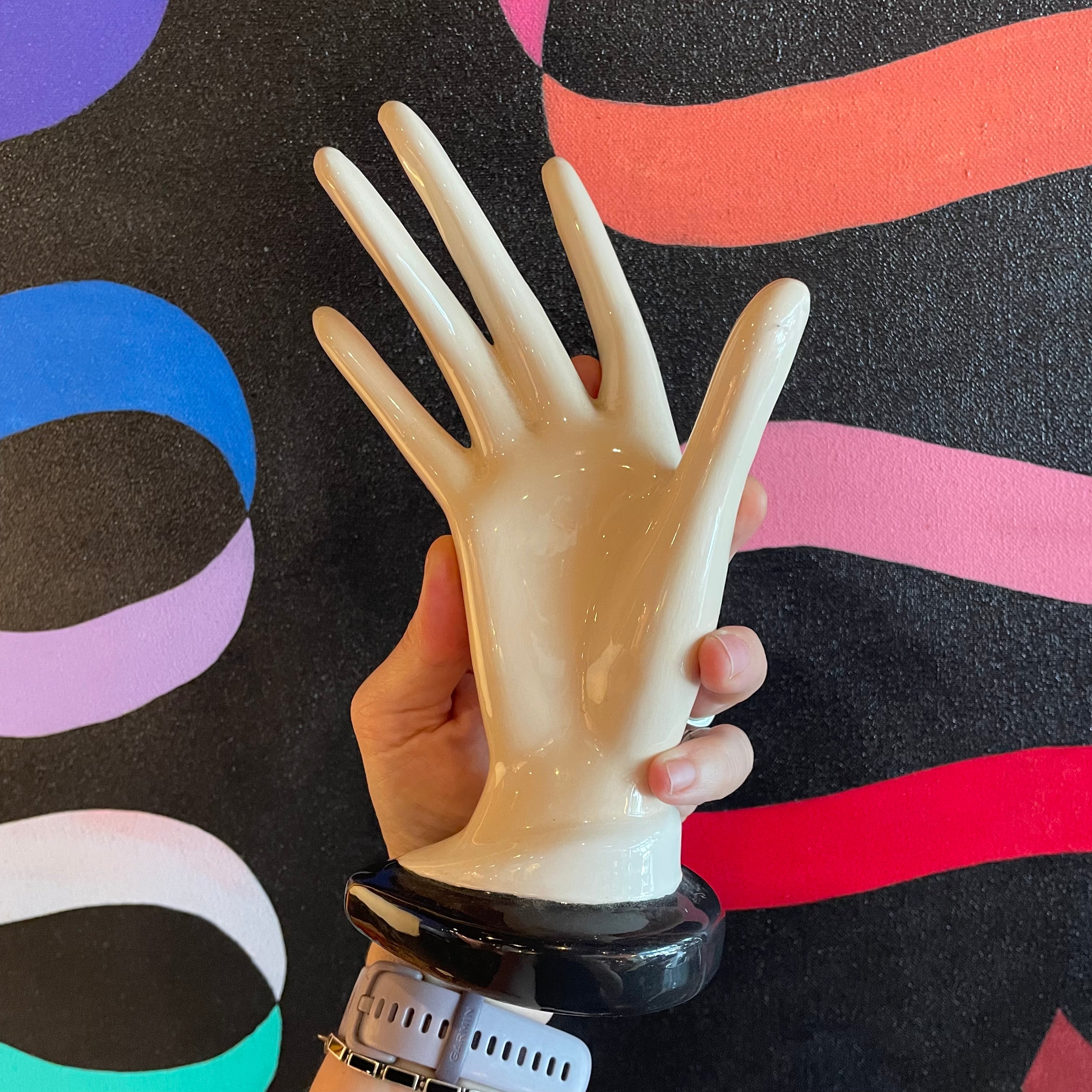 Vintage Ceramic Display Hand Forms