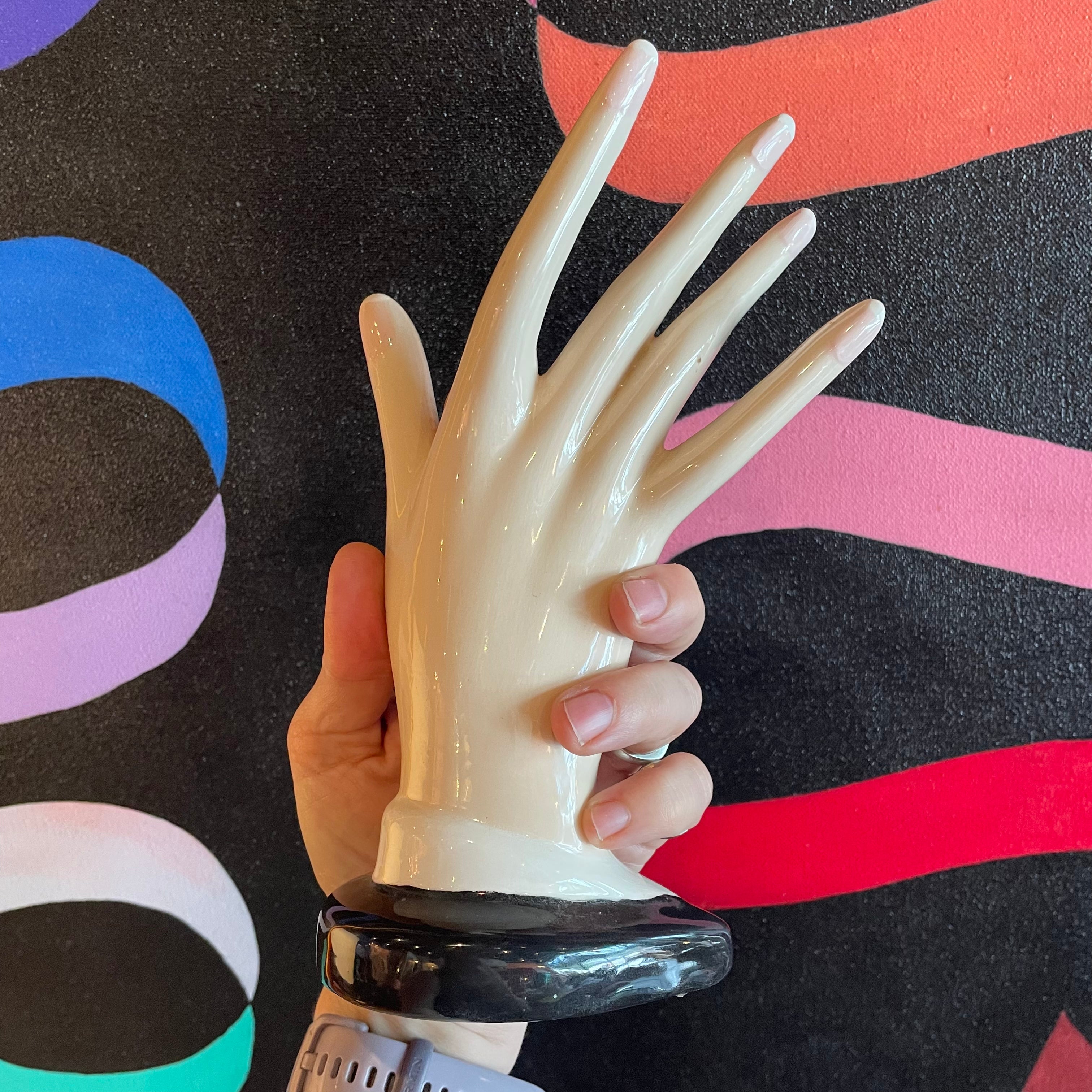 Vintage Ceramic Display Hand Forms
