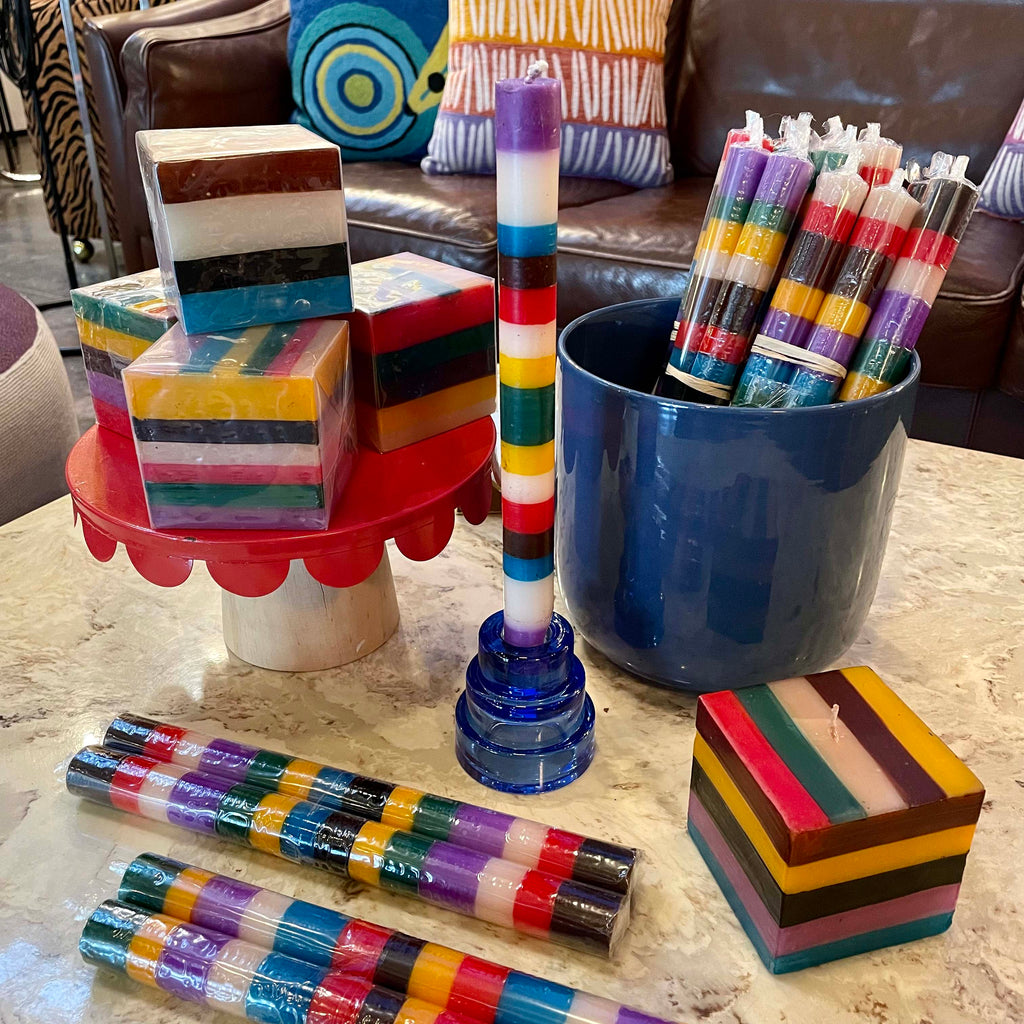 3" Cube Kapula Candles by Thumbprint Artifacts