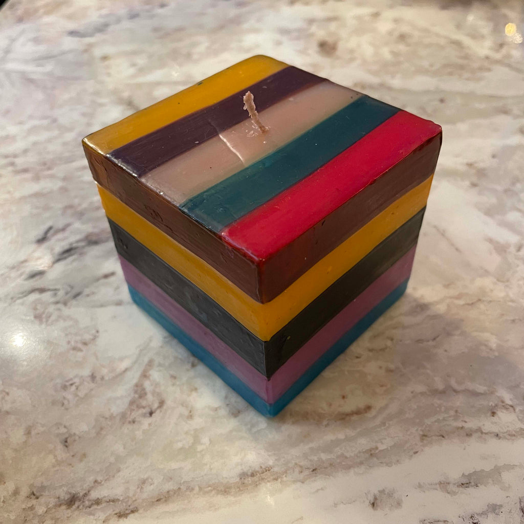 3" Cube Kapula Candles by Thumbprint Artifacts
