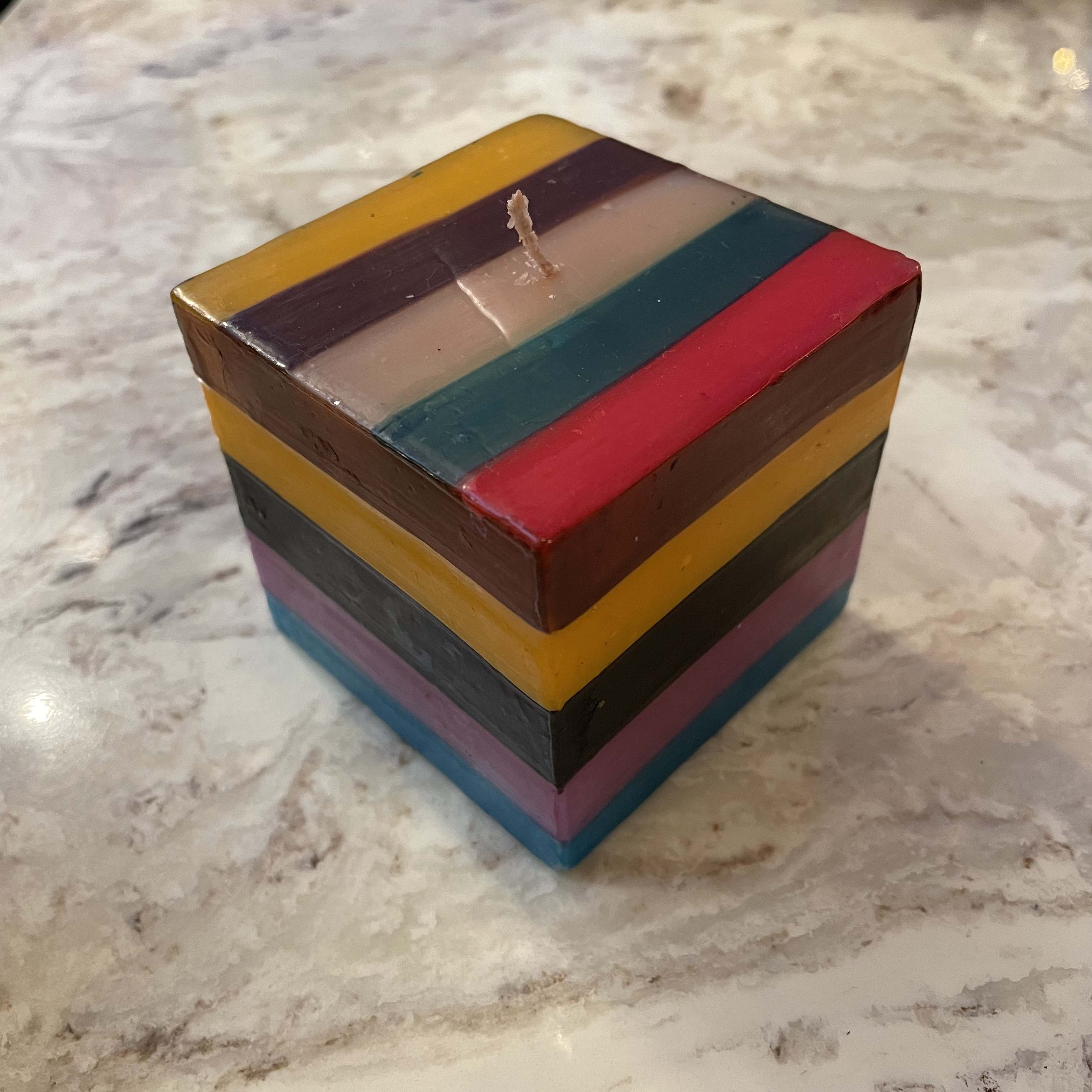 3" Cube Kapula Candles by Thumbprint Artifacts