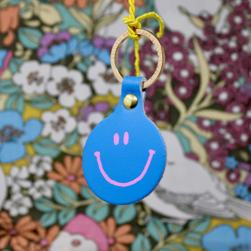 Happy Face Keychain by Ark Colour Design