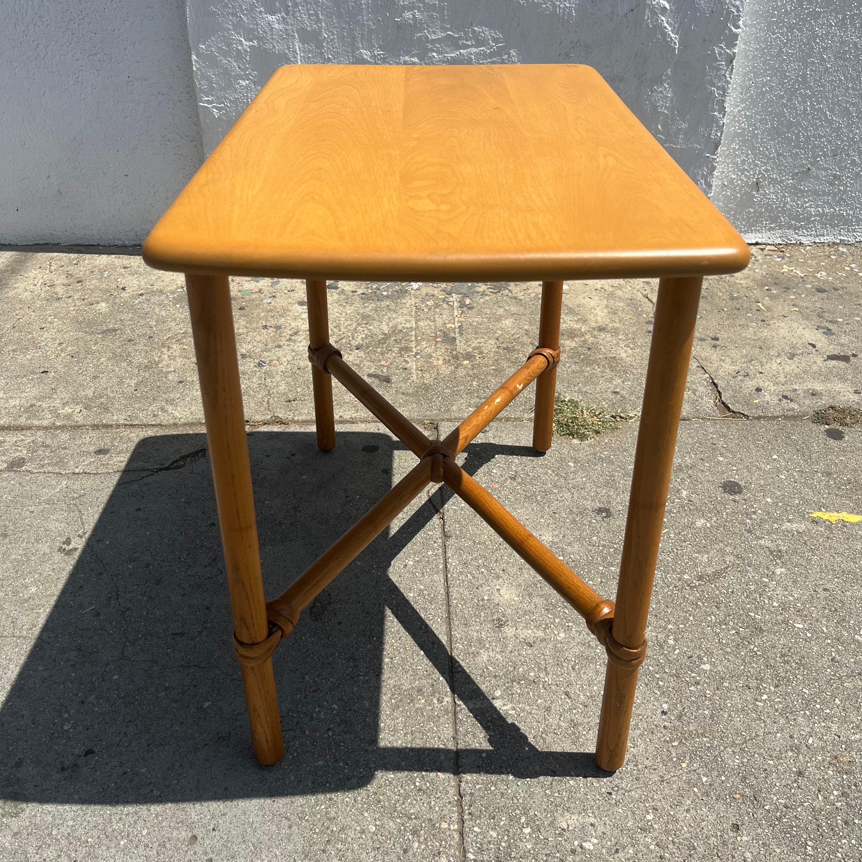 Vintage Heywood Wakefield Bamboo Side Table