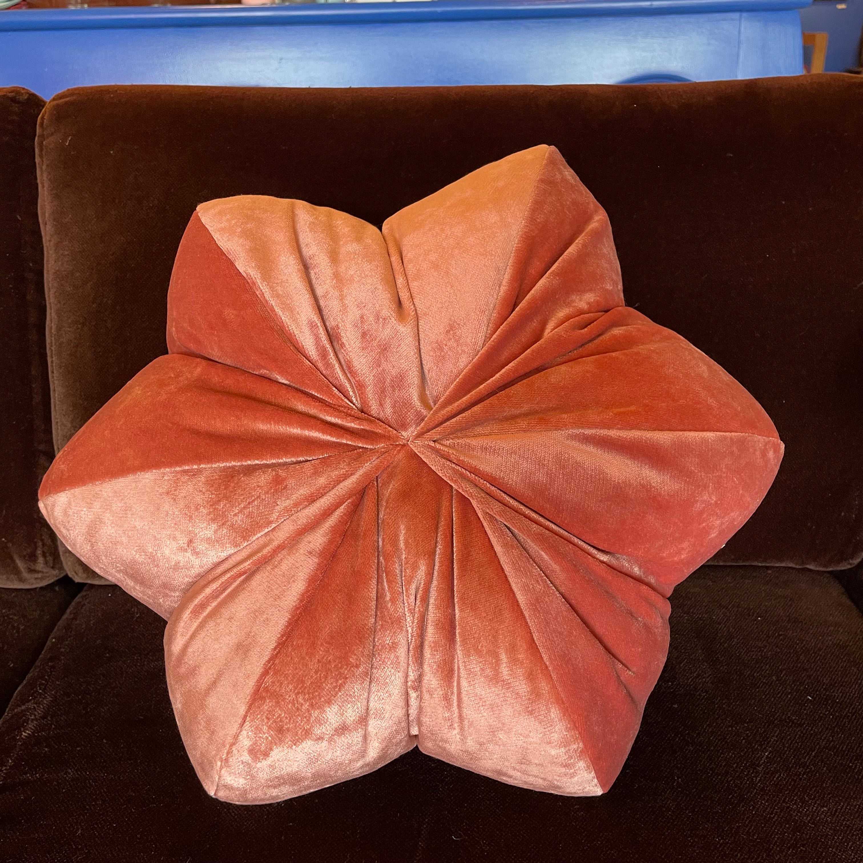 17" Star Anise Pillow by Anjia Jalac