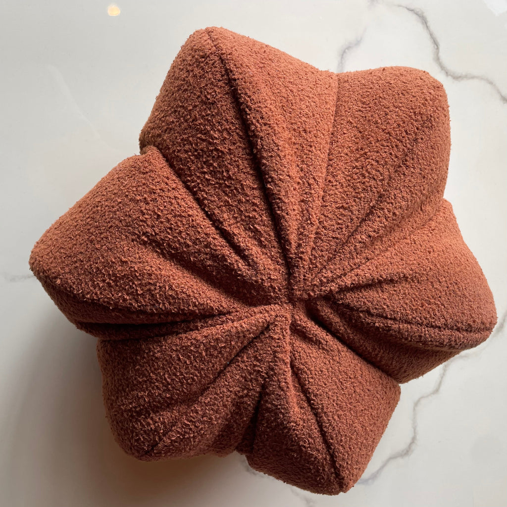 17" Star Anise Pillow by Anjia Jalac