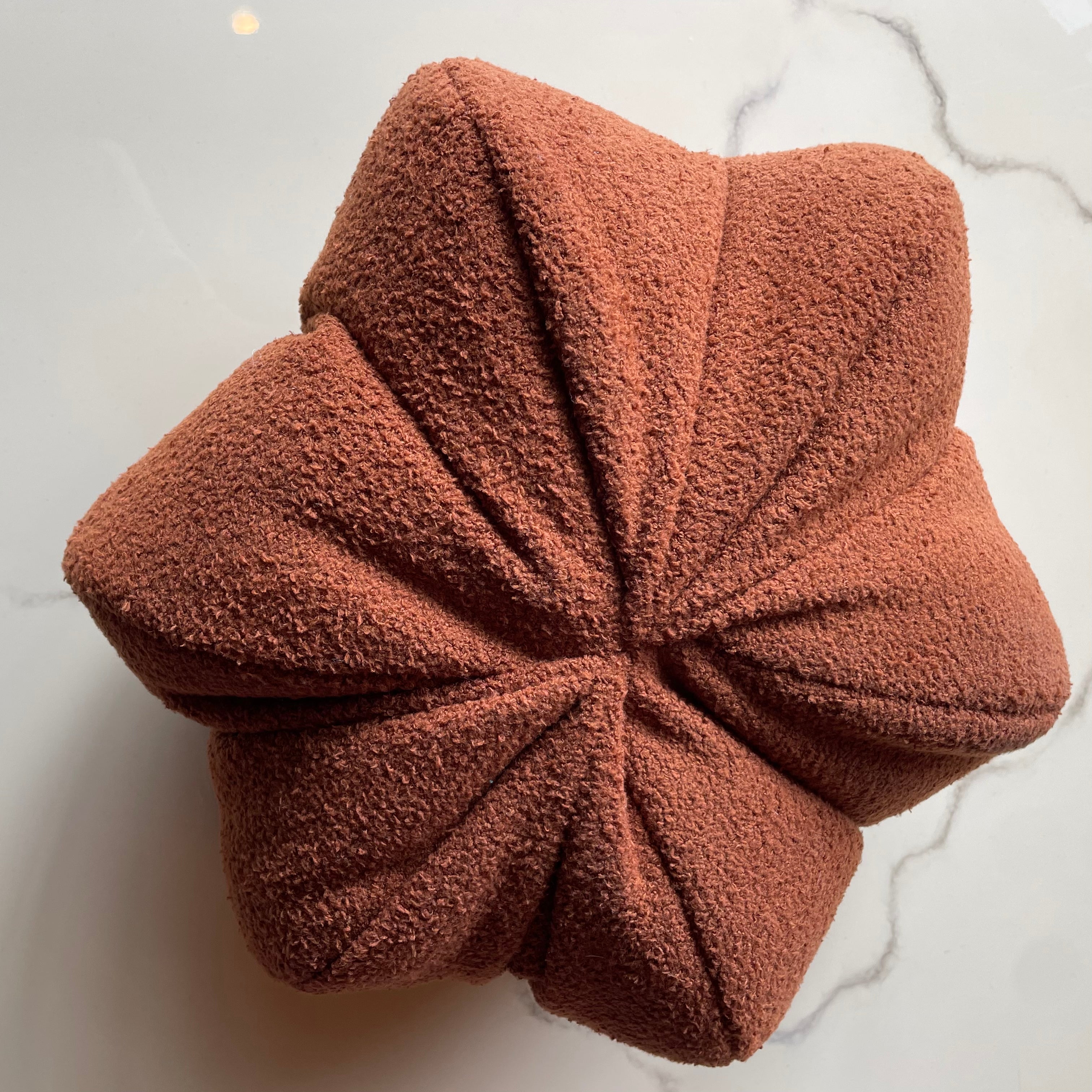 17" Star Anise Pillow by Anjia Jalac