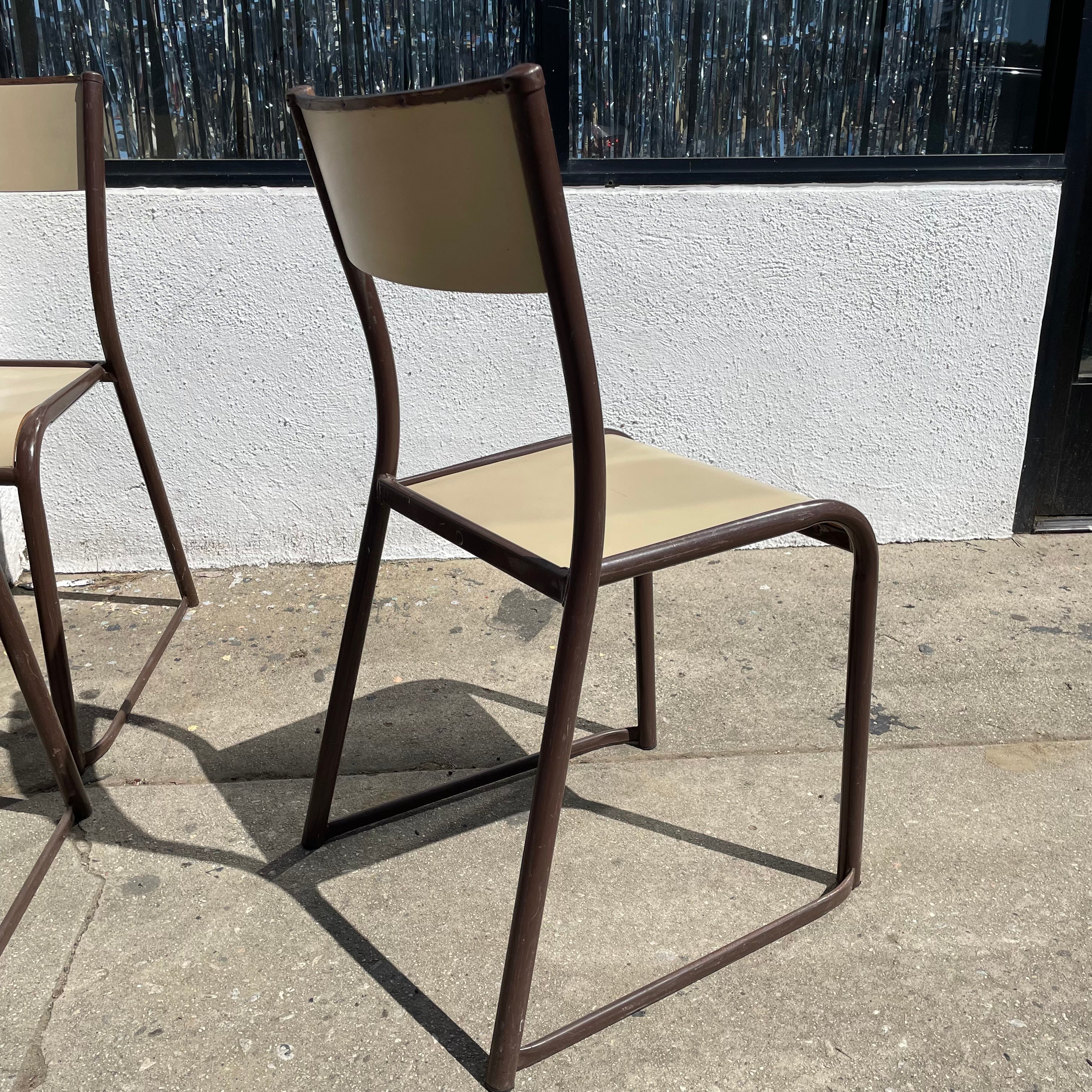 1970's French School Chairs - 1 Available