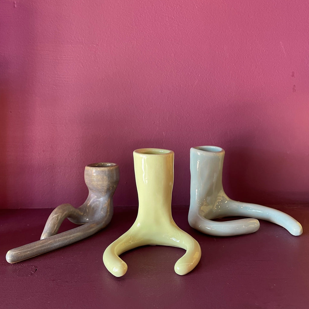 Companion Candlesticks by Lulupots