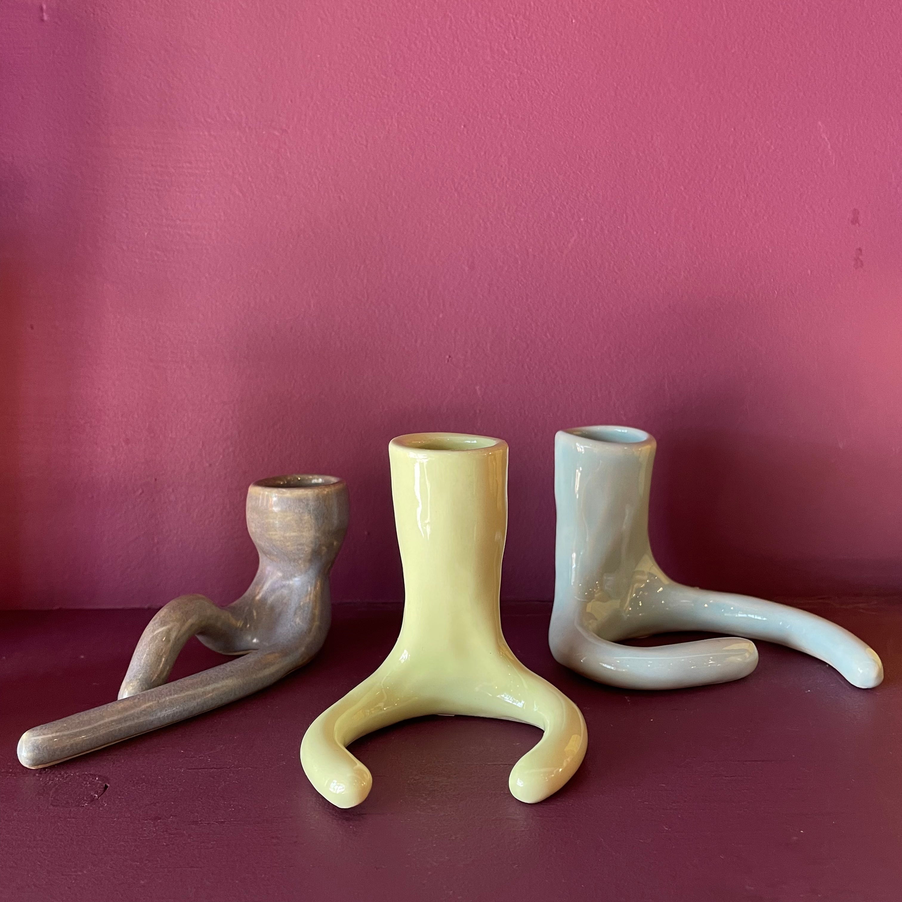 Companion Candlesticks by Lulupots