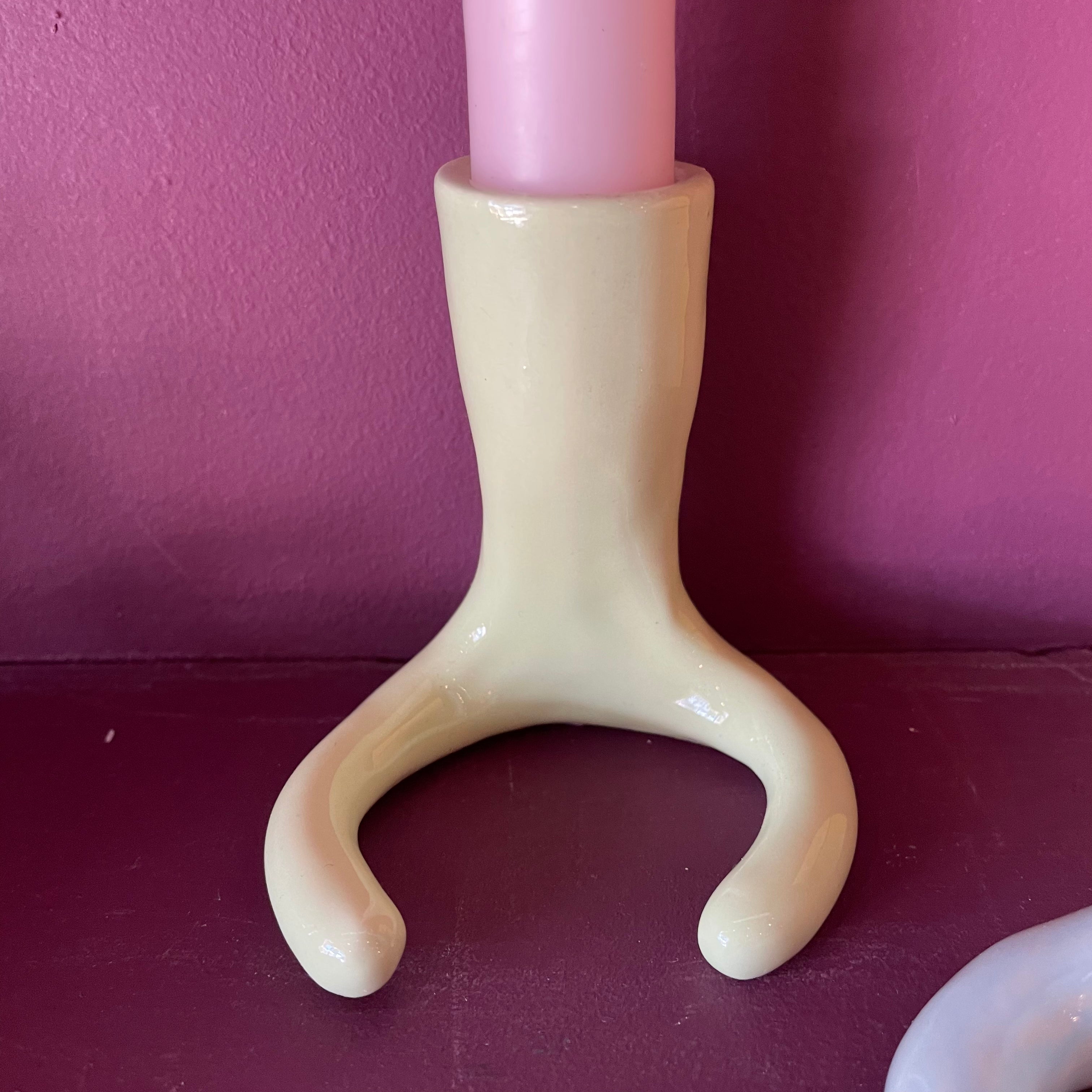 Companion Candlesticks by Lulupots