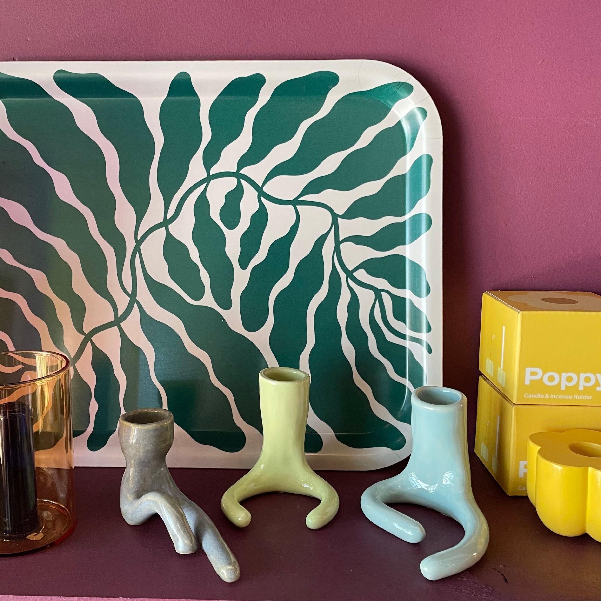 Companion Candlesticks by Lulupots