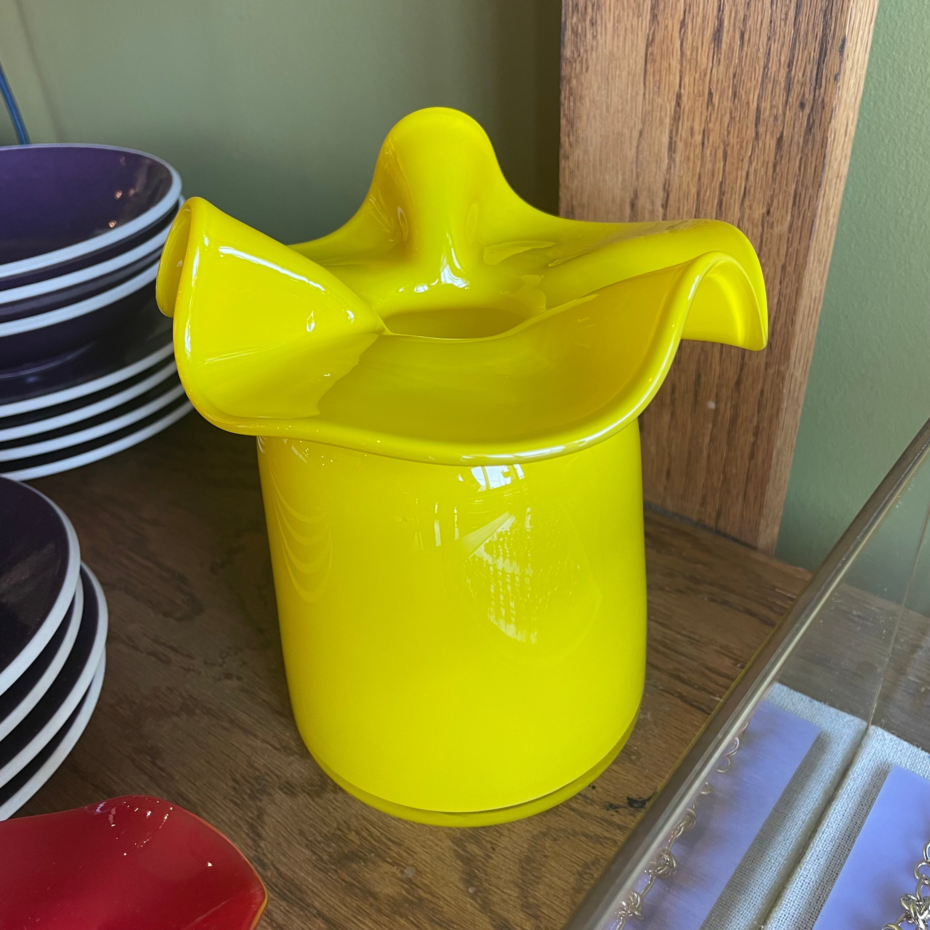Ruffle Bud Vases by Terra Glassworks