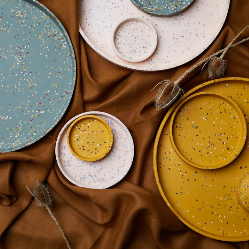 Terrazzo Trays by Capra Designs