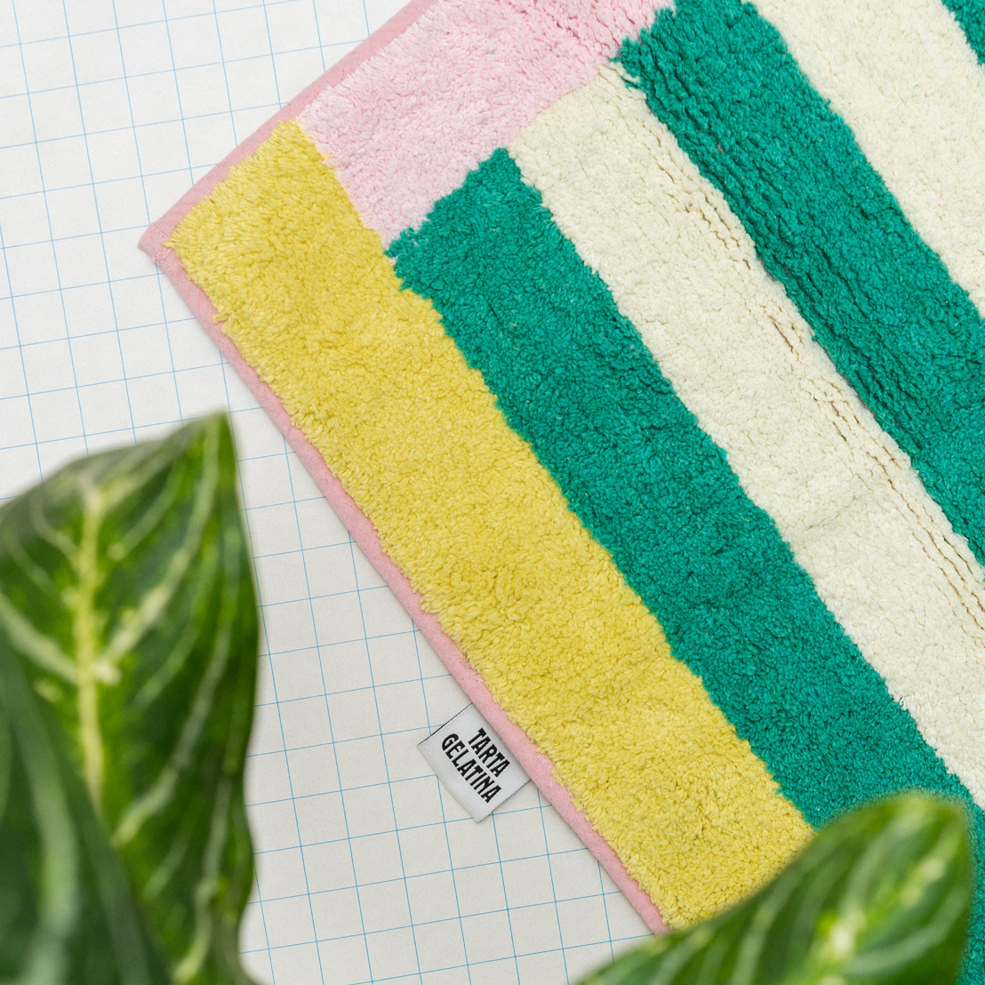 Tarta Gelatina "Piña Colada” Bathmat