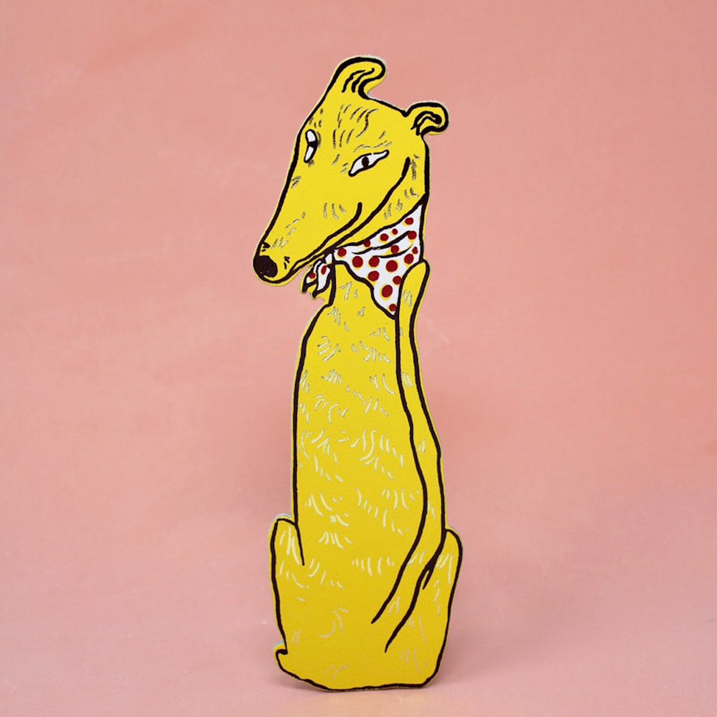 Dog Bookmark by Ark Colour Design