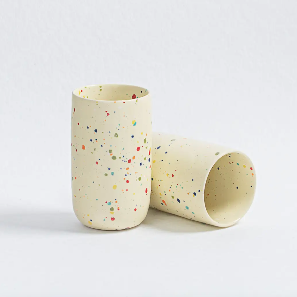 Tall Speckled Cup by Egg Back Home