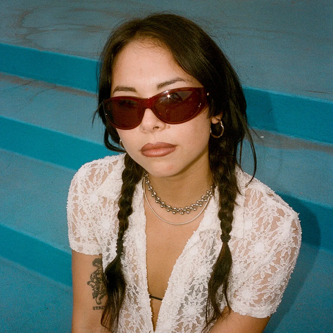 The Funk Daddy in Crystal Cherry Bio by Crap Eyewear